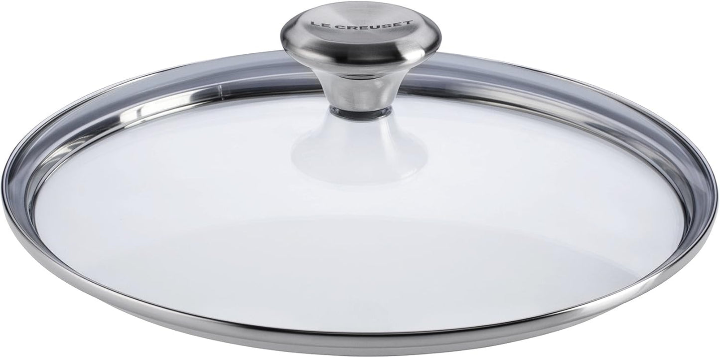 Le Creuset Signature Glass Lid with Stainless Steel Knob, 9.5 in