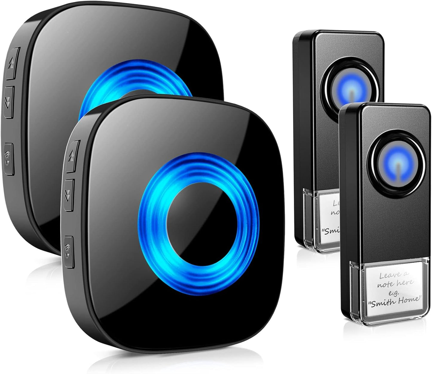 PHYSEN Wireless Doorbell Kit: 1300-ft Range, 58 Melodies, Waterproof