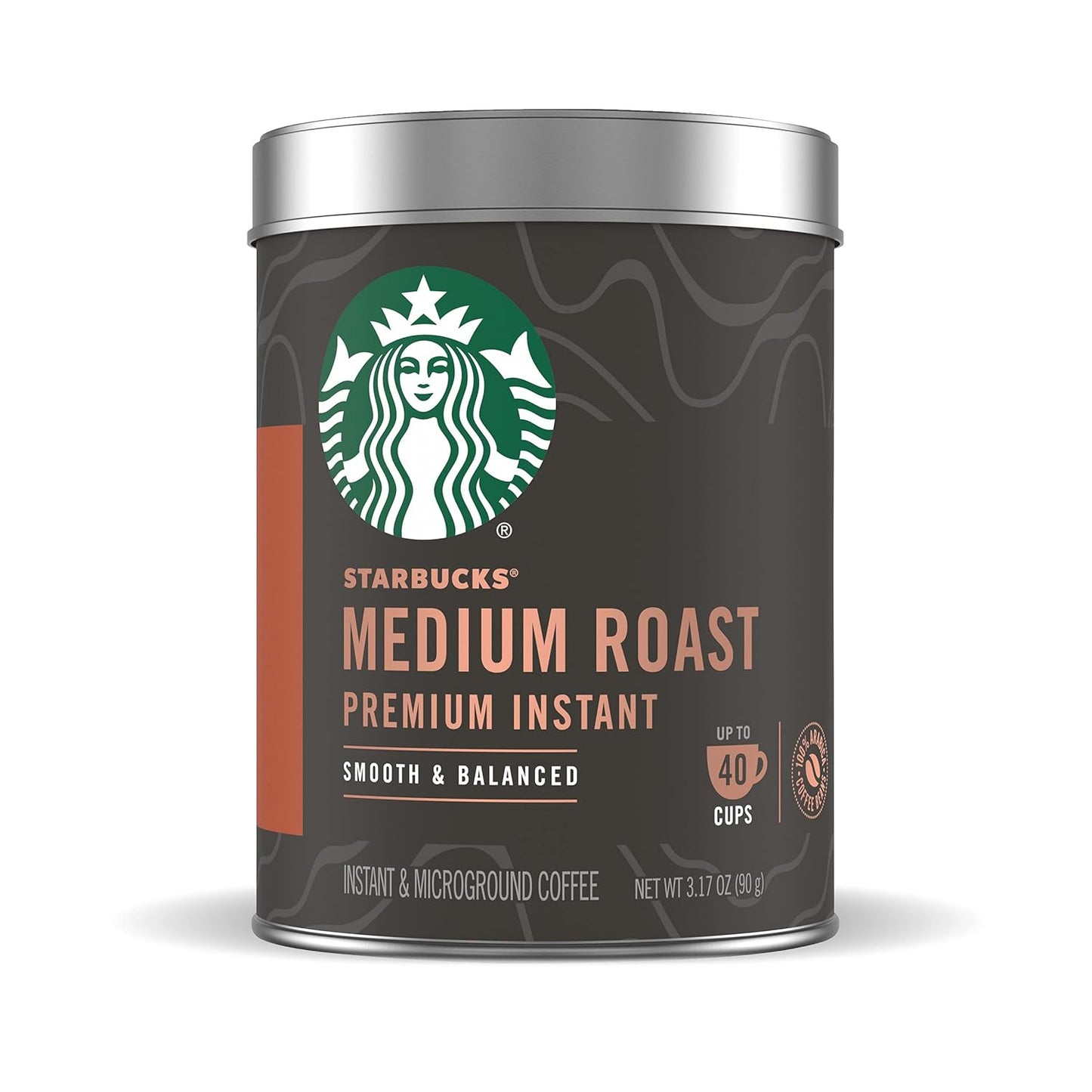 Starbucks Premium Instant Coffee: Rich Medium Roast - 40 Cups