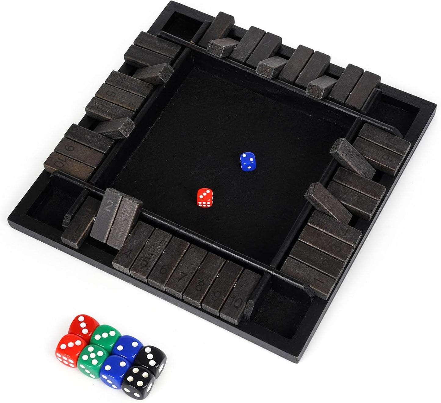 Classic Shut The Box Dice Game - Strategy Fun!
