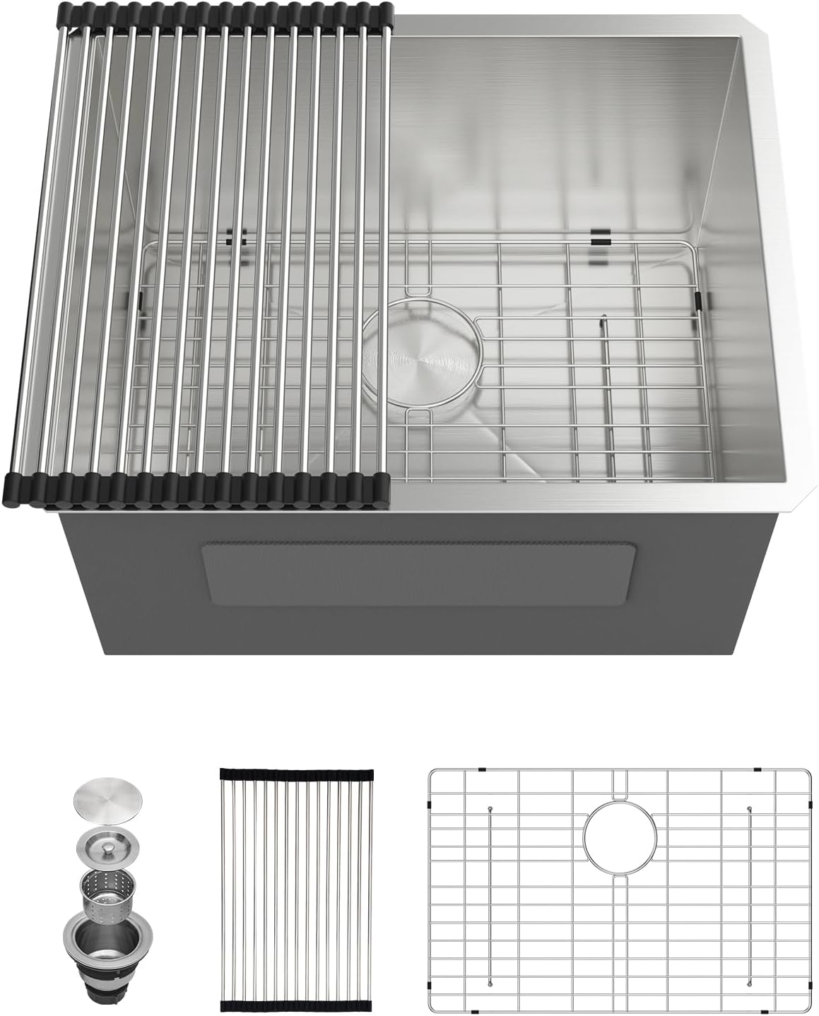 Premium 24 Inch Undermount Laundry Sink for Utility Needs