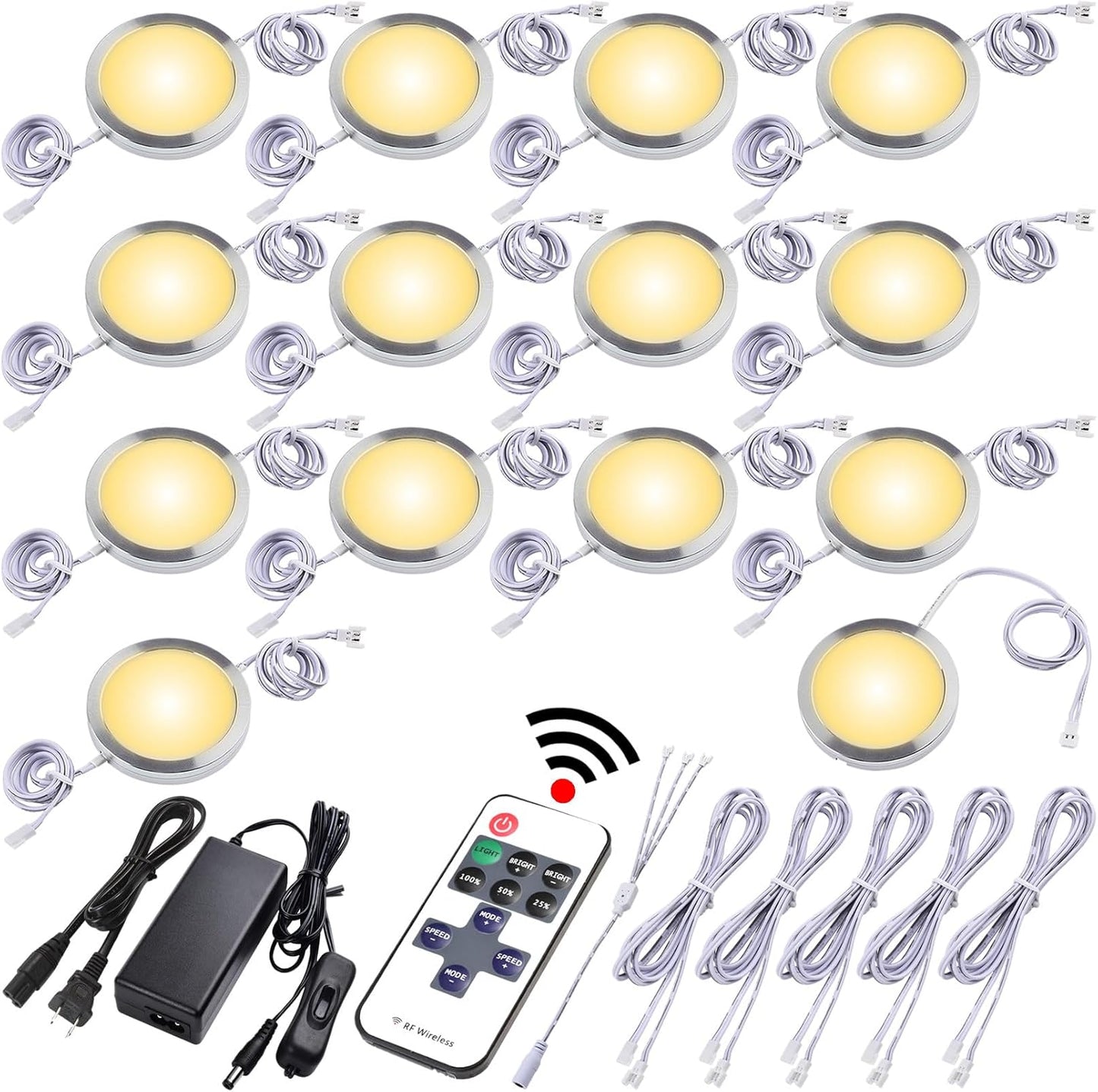 Under Cabinet LED Puck Lights for Versatile Home Lighting Needs