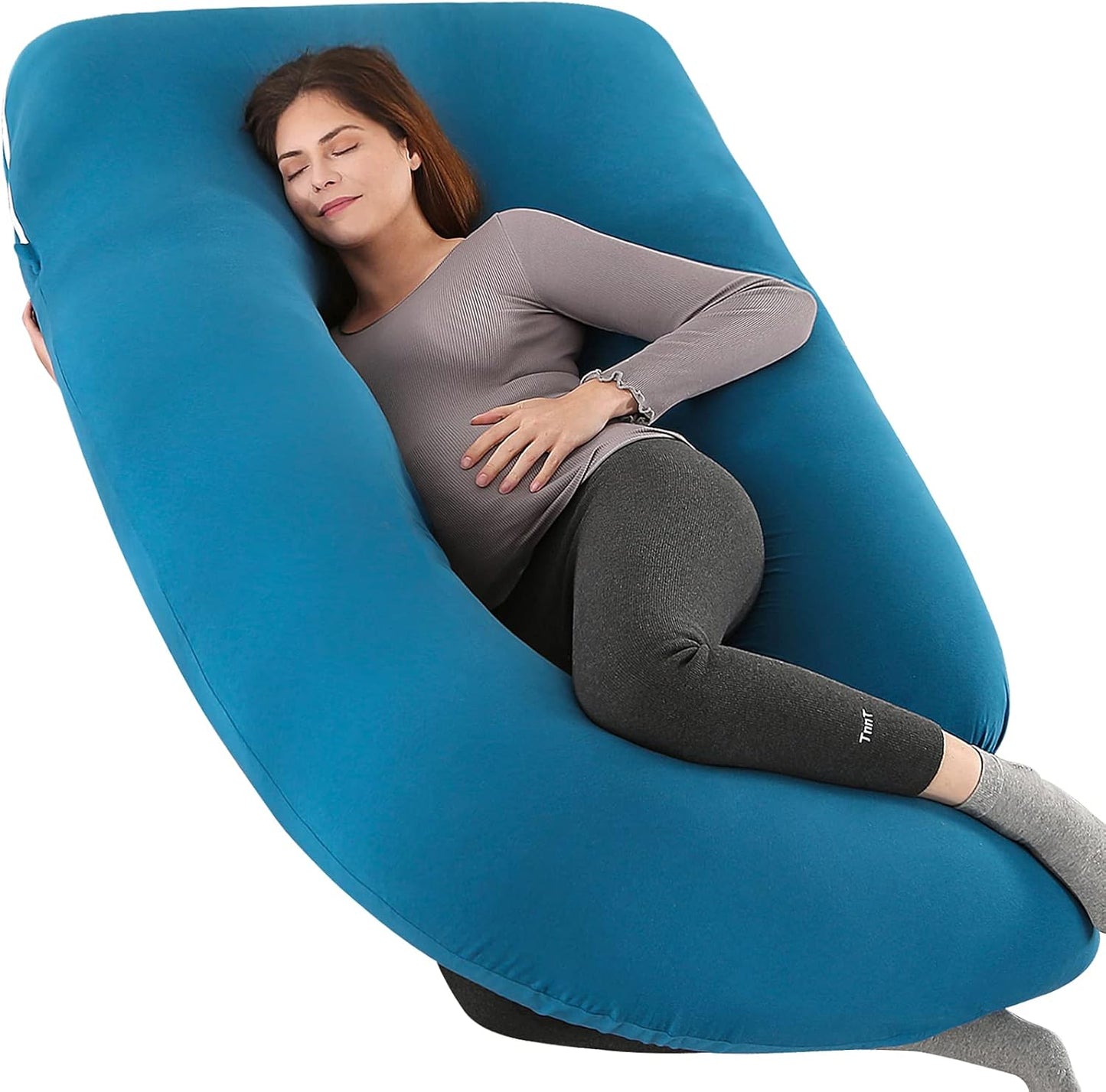 Elover Pregnancy Must Haves U Shaped Full Body Pillow for Comfort