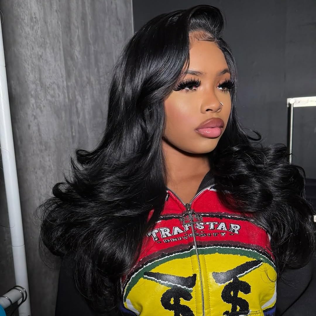 Body Wave Lace Front Wigs for Natural Black Elegance and Style