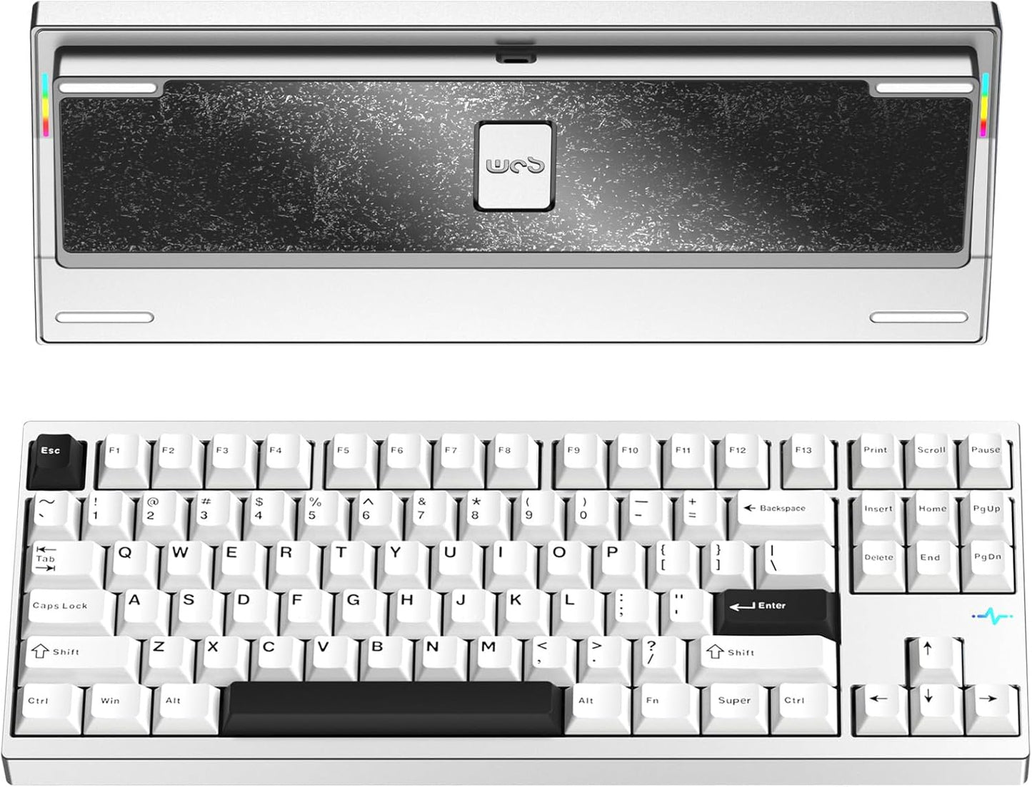WOBKEY Crush 80 Reboot CNC Aluminum Quick-Release Keyboard