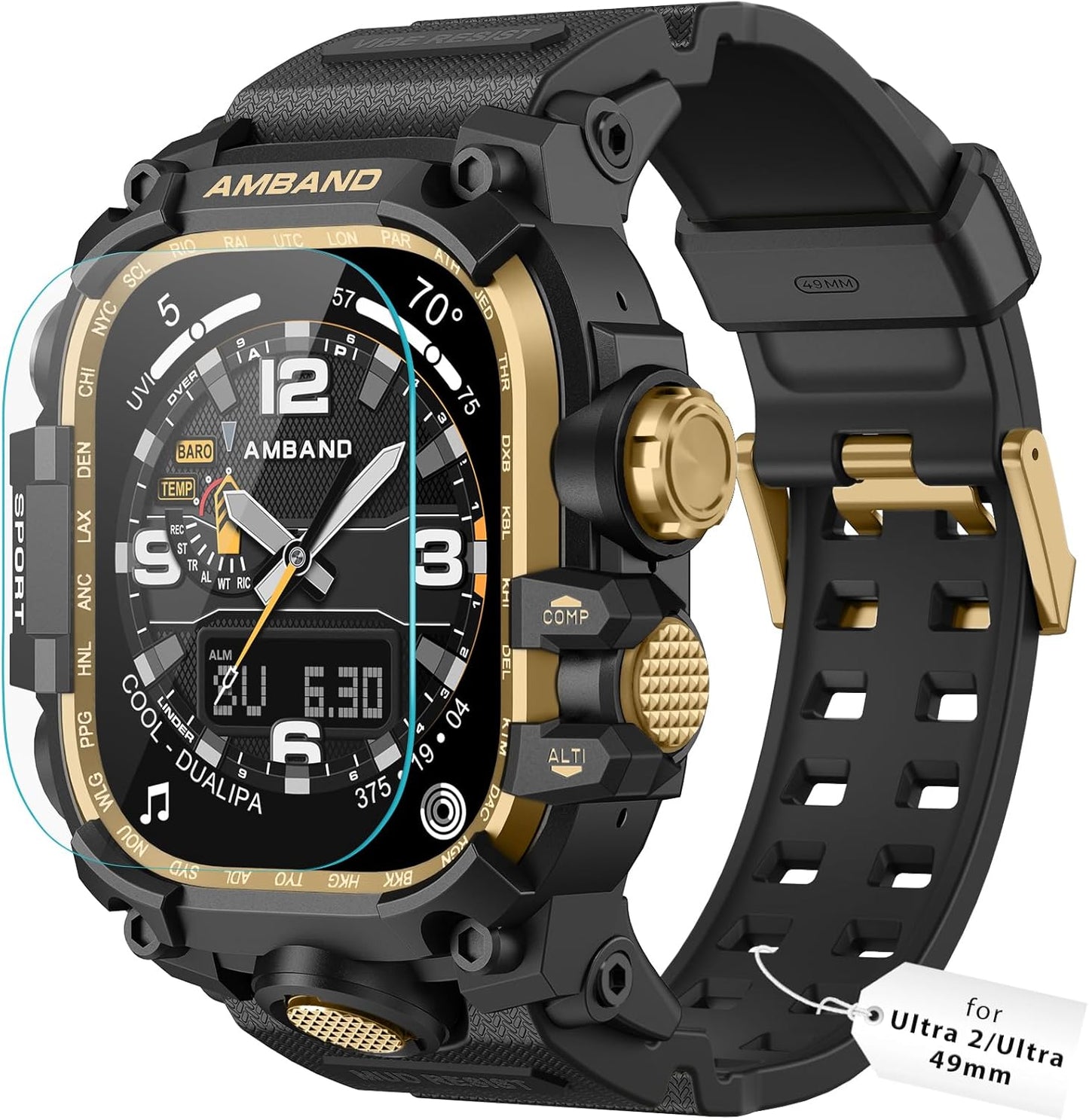 amBand Ultra 2/1 Apple Watch Bands - Stylish Protection