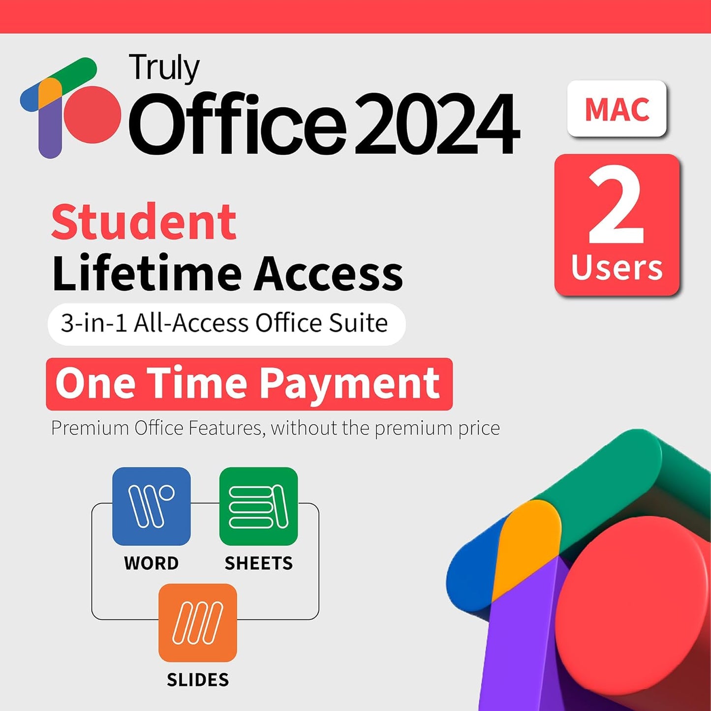 TrulyOffice 2024 Lifetime Mac Duo Pack