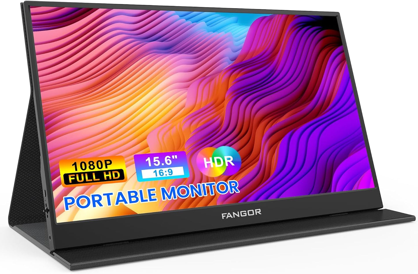 FANGOR 15.6 FHD Portable Monitor - Ultimate Travel Companion