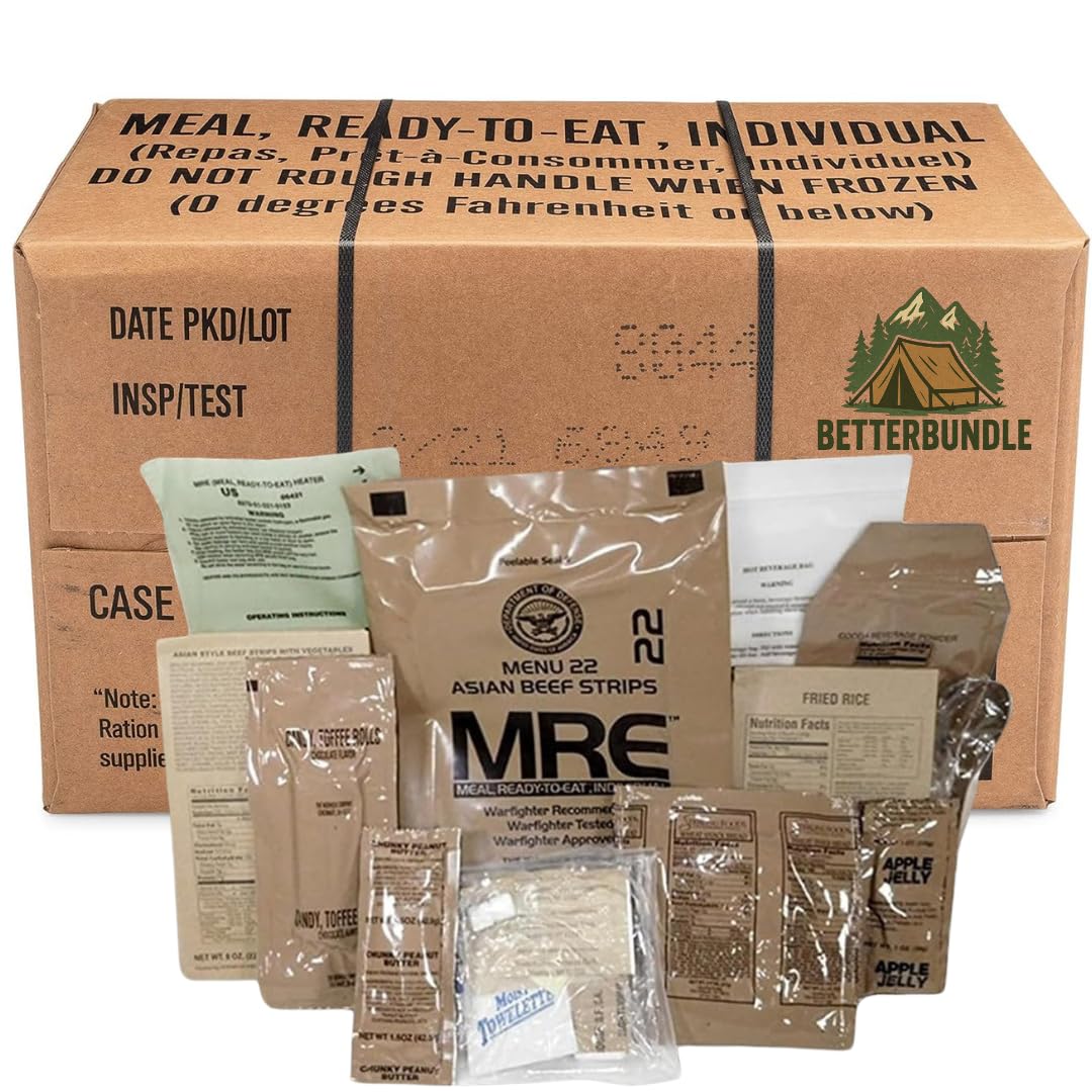 MRE Meals Variety Pack of 12 for Emergency Food Supply