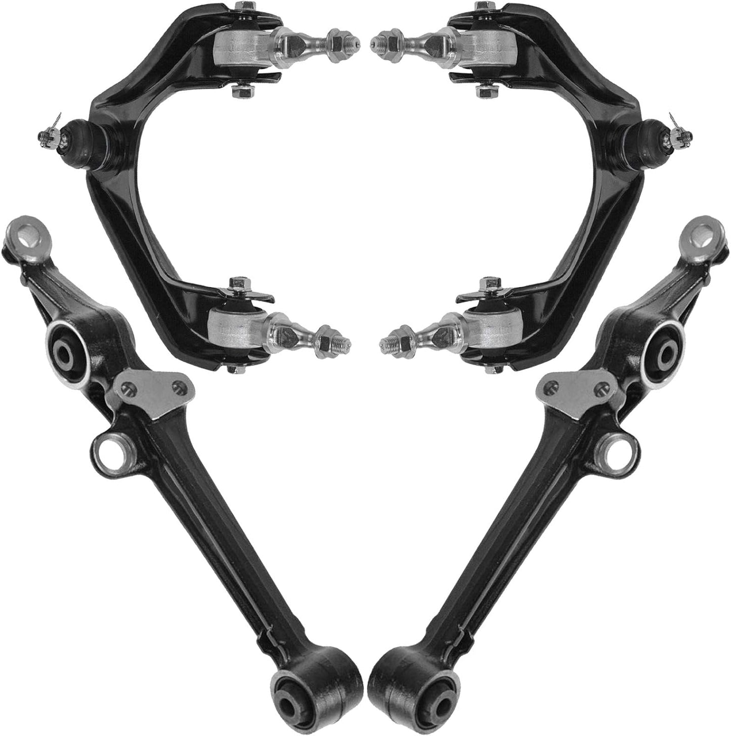 TRQ Front Control Arm Set for 1994-1999 Honda and Acura Models