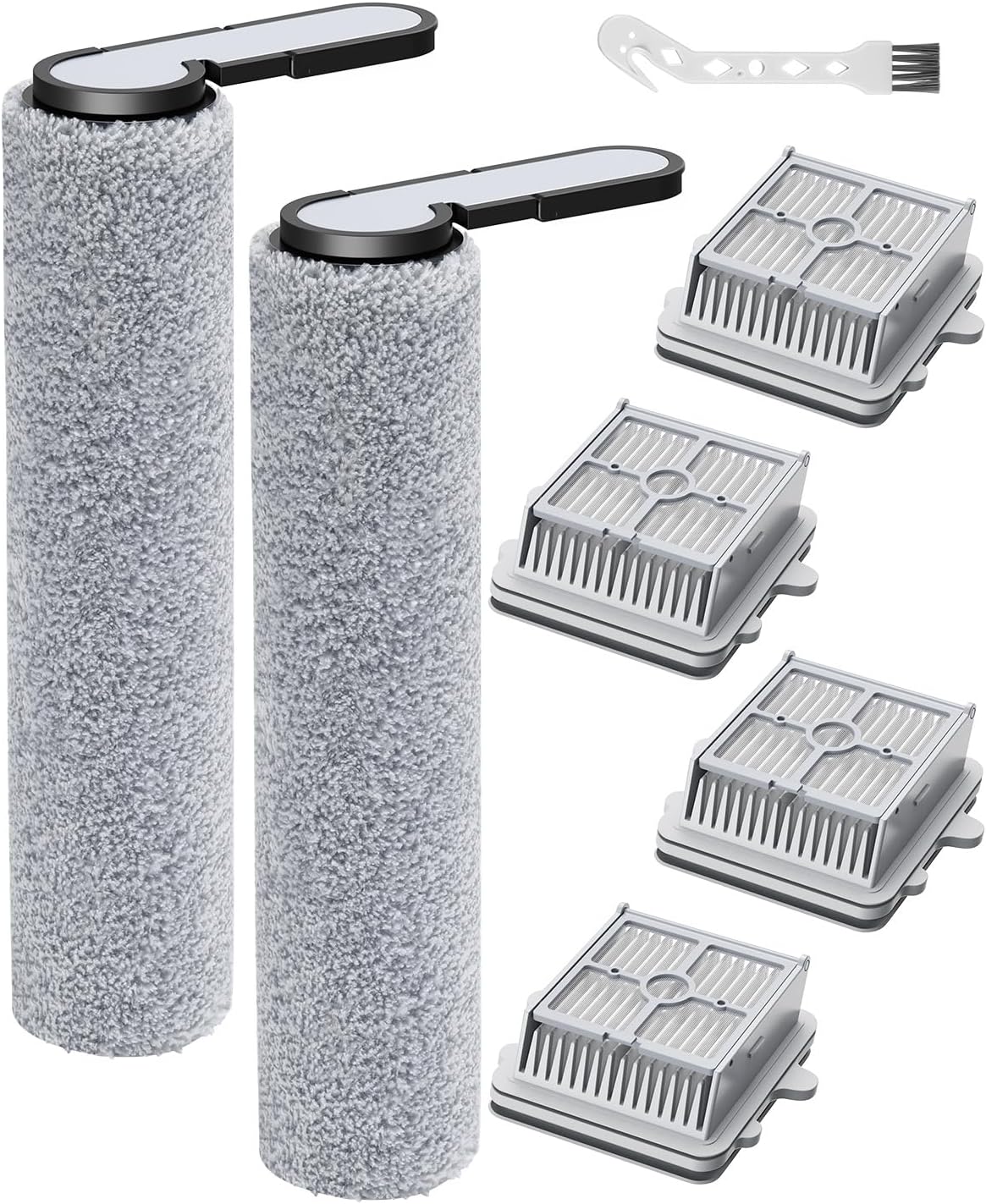 F25 Brush Rollers and HEPA Filter Replacement Kit for Cleaning