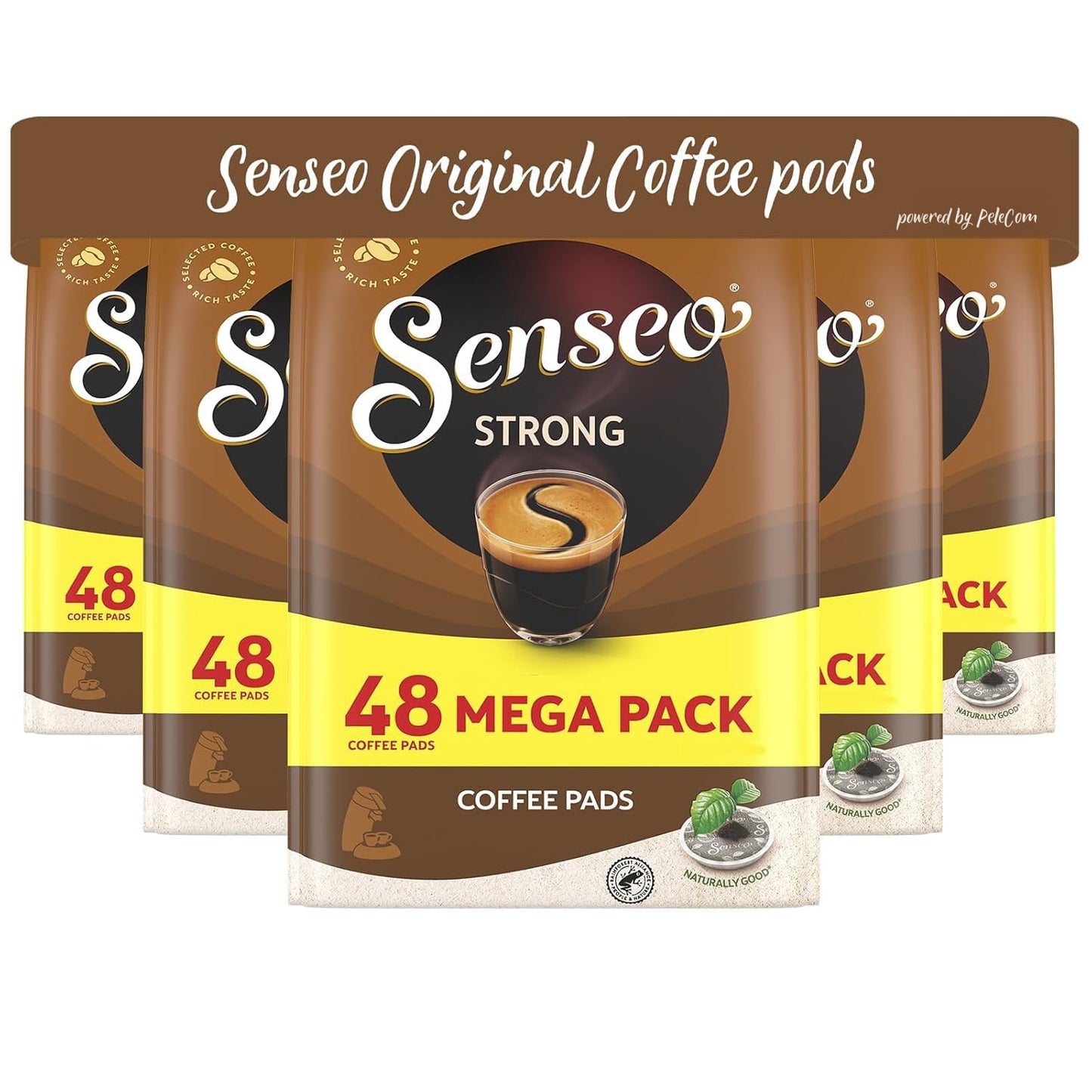 Senseo Strong Dark Roast Coffee Pods for Bold Flavor Lovers