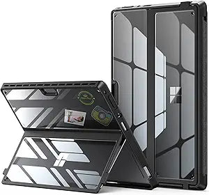 Crystal Clear Multi-Angle Shockproof Case for Surface Pro 8