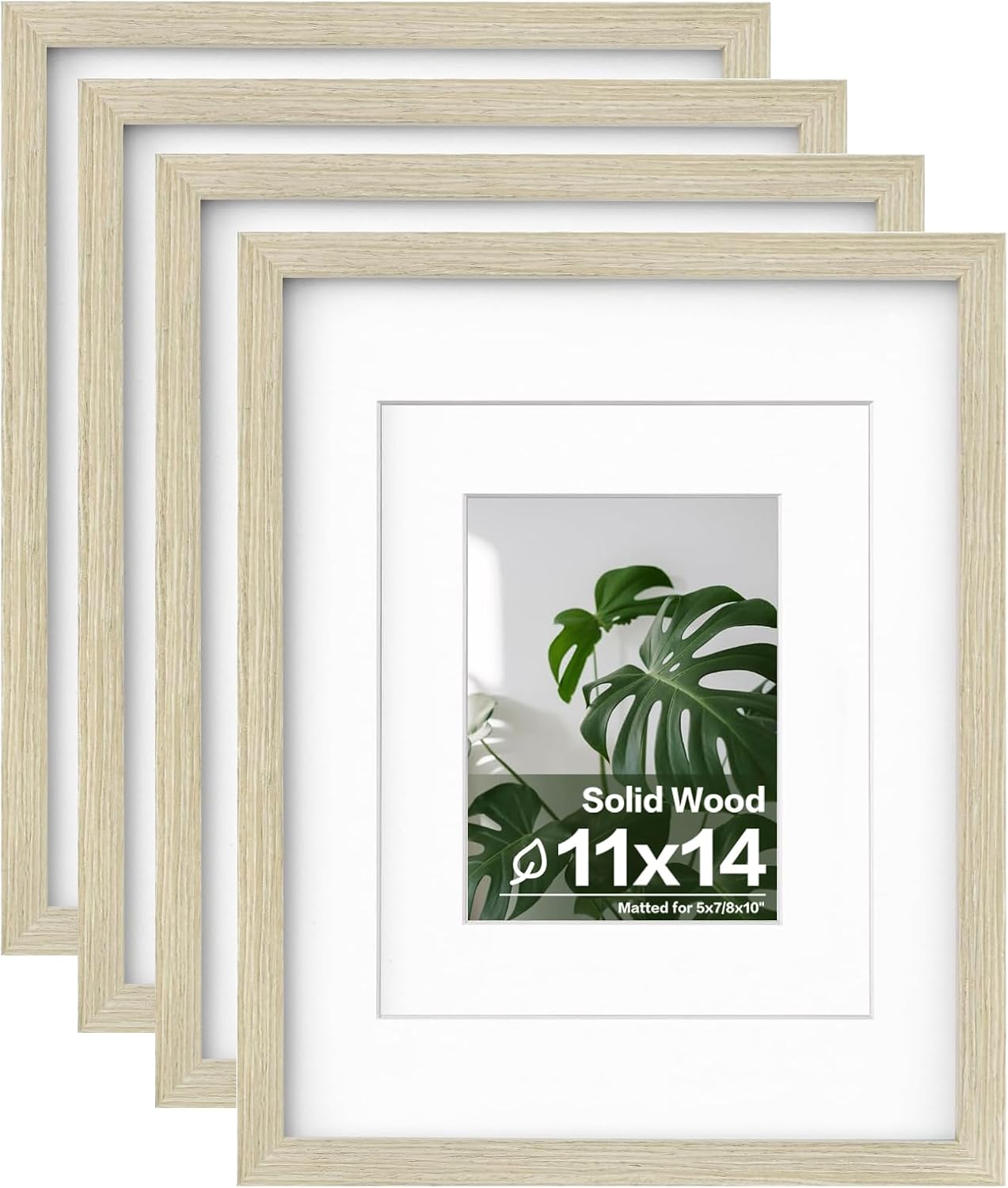 Egofine 11x14 Picture Frames Set of 4 for Home and Office
