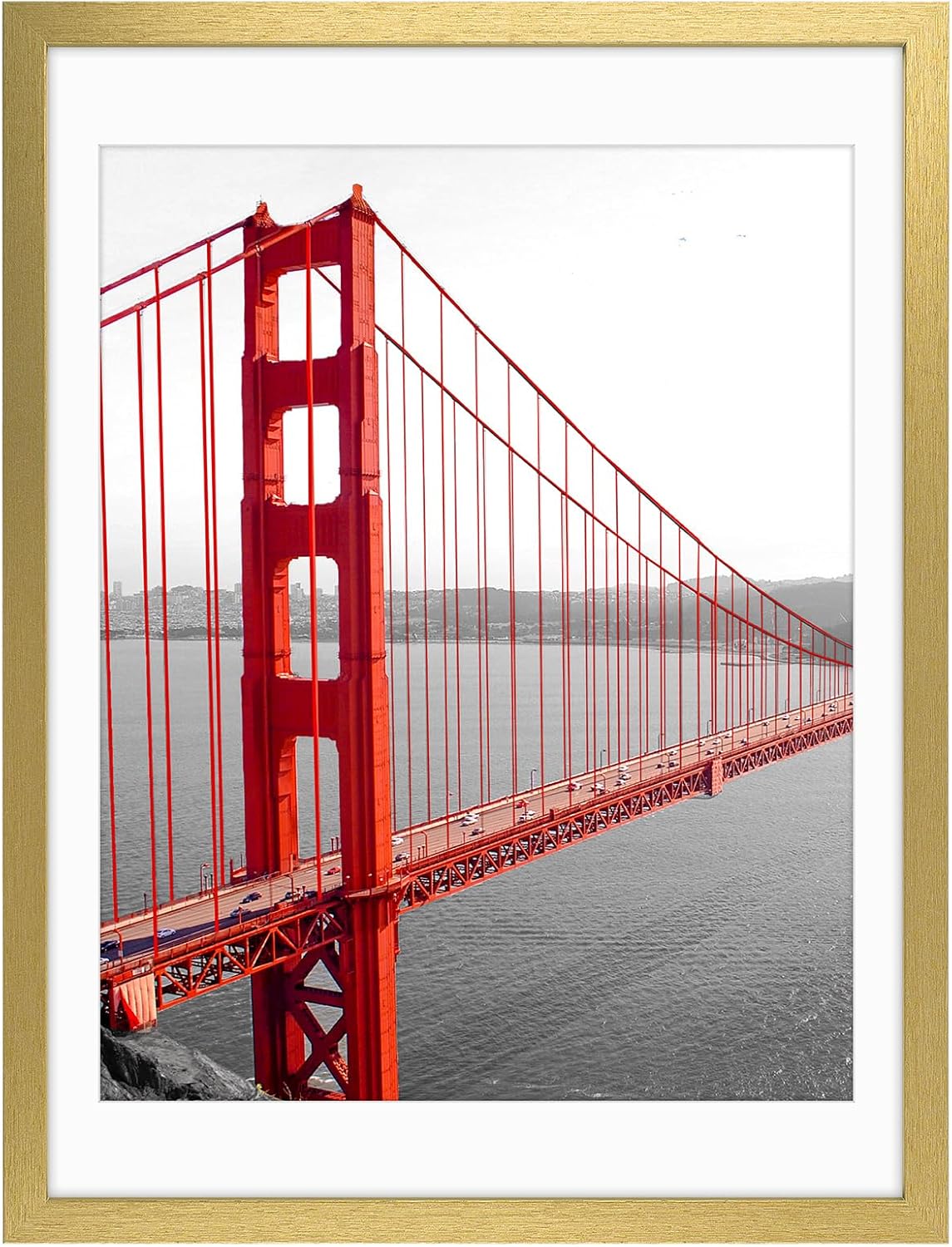 Frametory 18x24 Gold Picture Frame for 16x20 Art Display