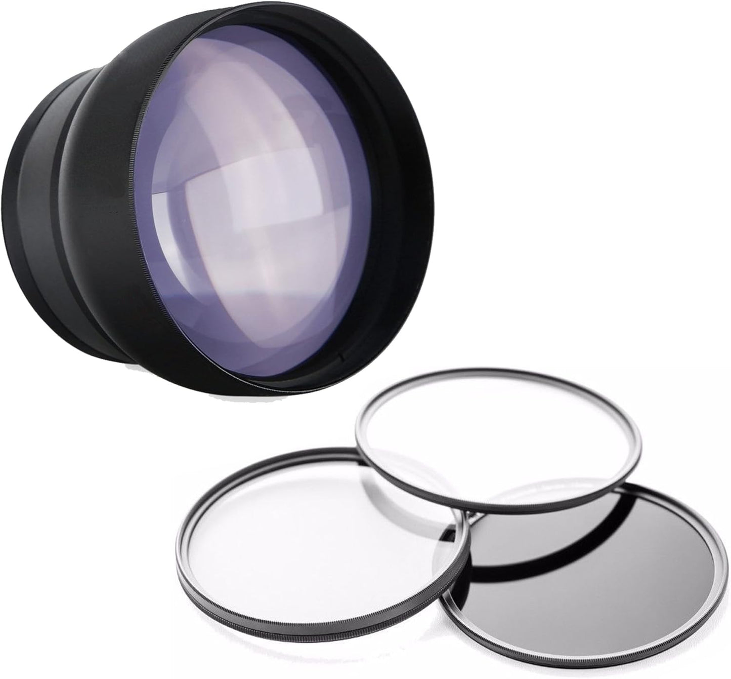 2.2X High Definition Telephoto Lens for Sony FDR-AX100 Users