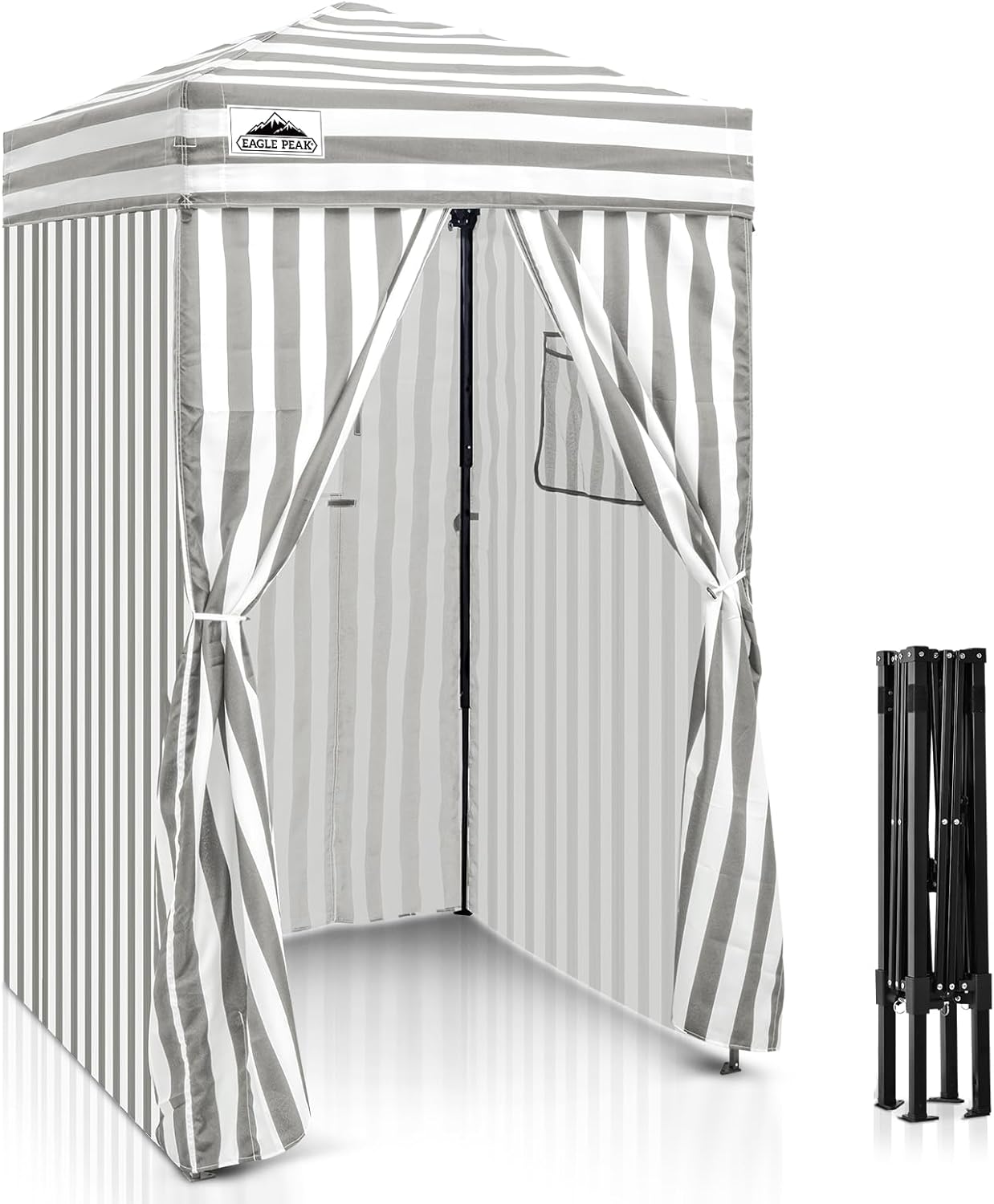 EAGLE PEAK Flex Ultra Compact 4x4 Pop-up Canopy for Privacy