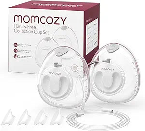 Momcozy Hands-Free Milk Collection Cups for V1/V2 Pumping Needs