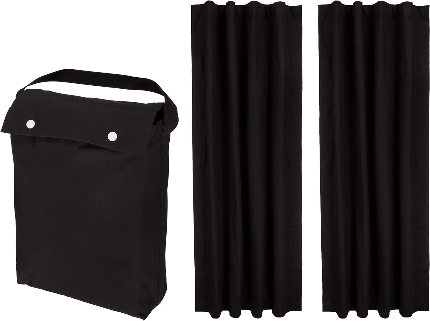 Portable Blackout Curtain Shade with Suction Cups for Travel