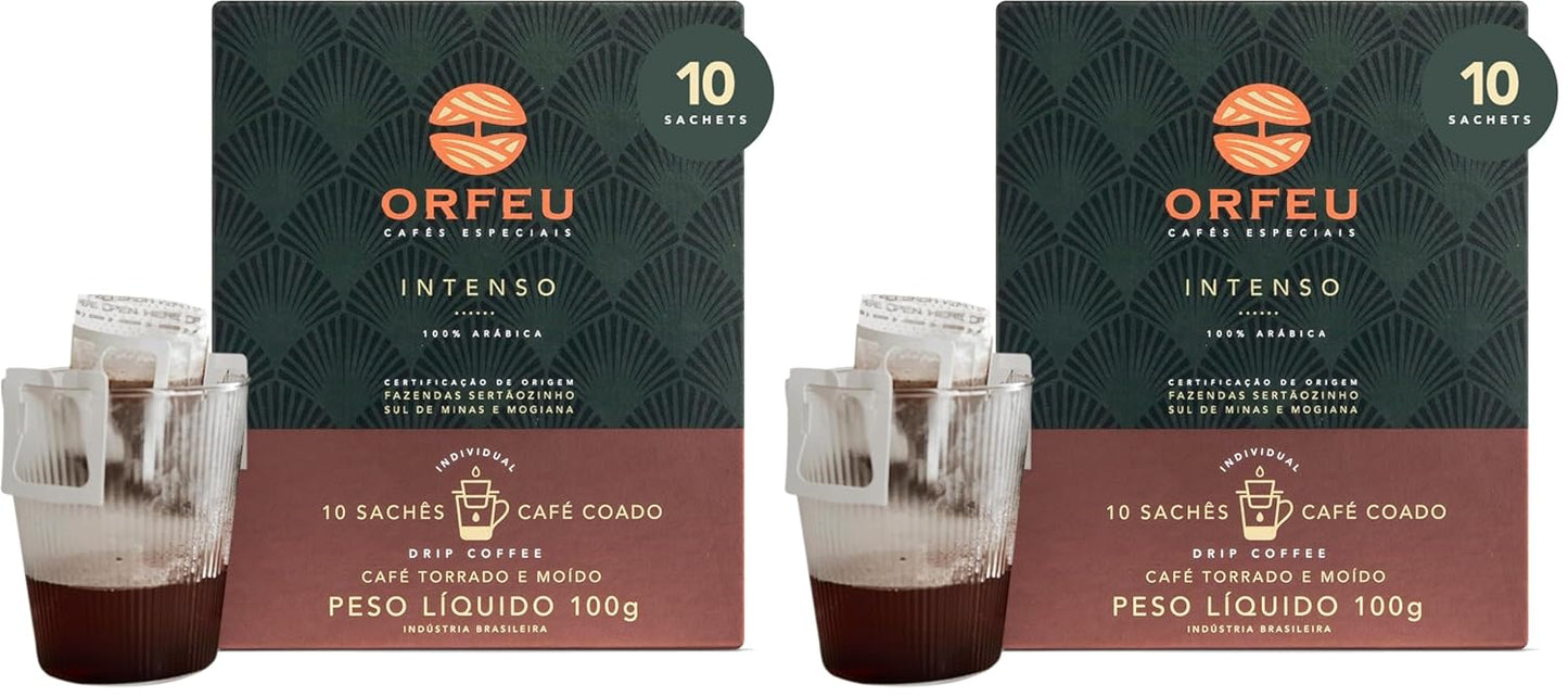 Orfeu Special Intense Coffee - Dark Roast with Caramel Notes