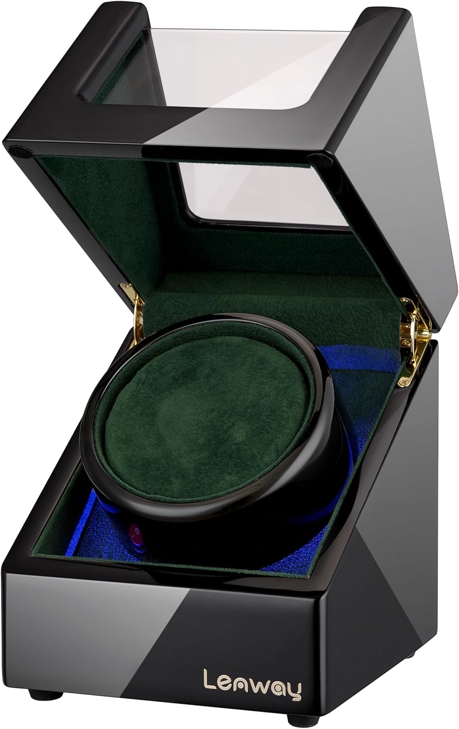Super Quiet Double Watch Winder with LED - Lenway