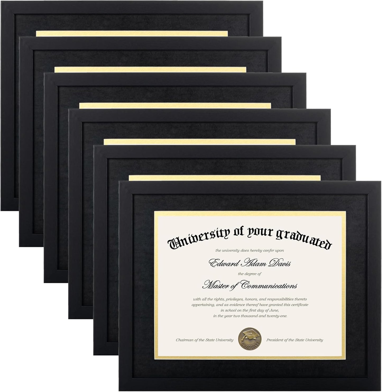 Upsimples 11x14 Diploma Frame for Certificates and Degrees