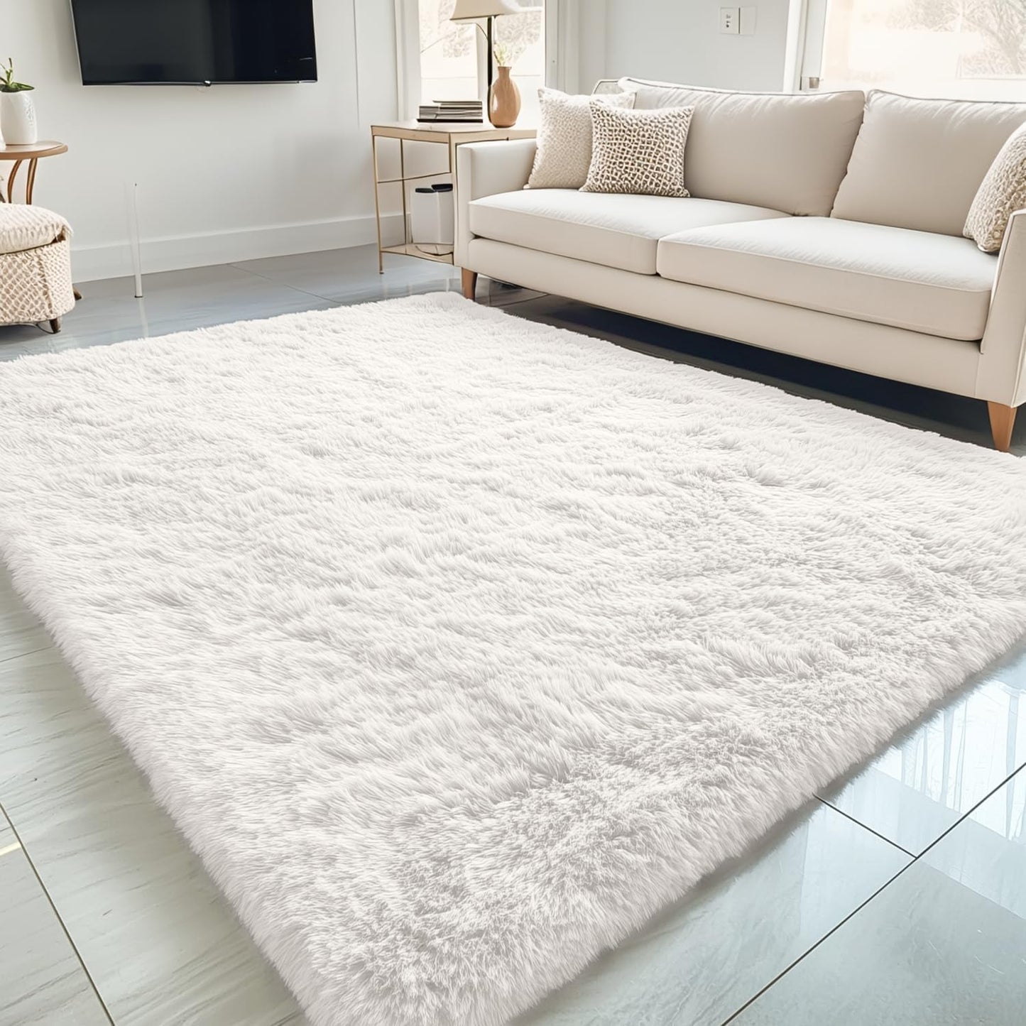OLANLY 5x7 Machine Washable Area Rug for Living Room and Bedroom