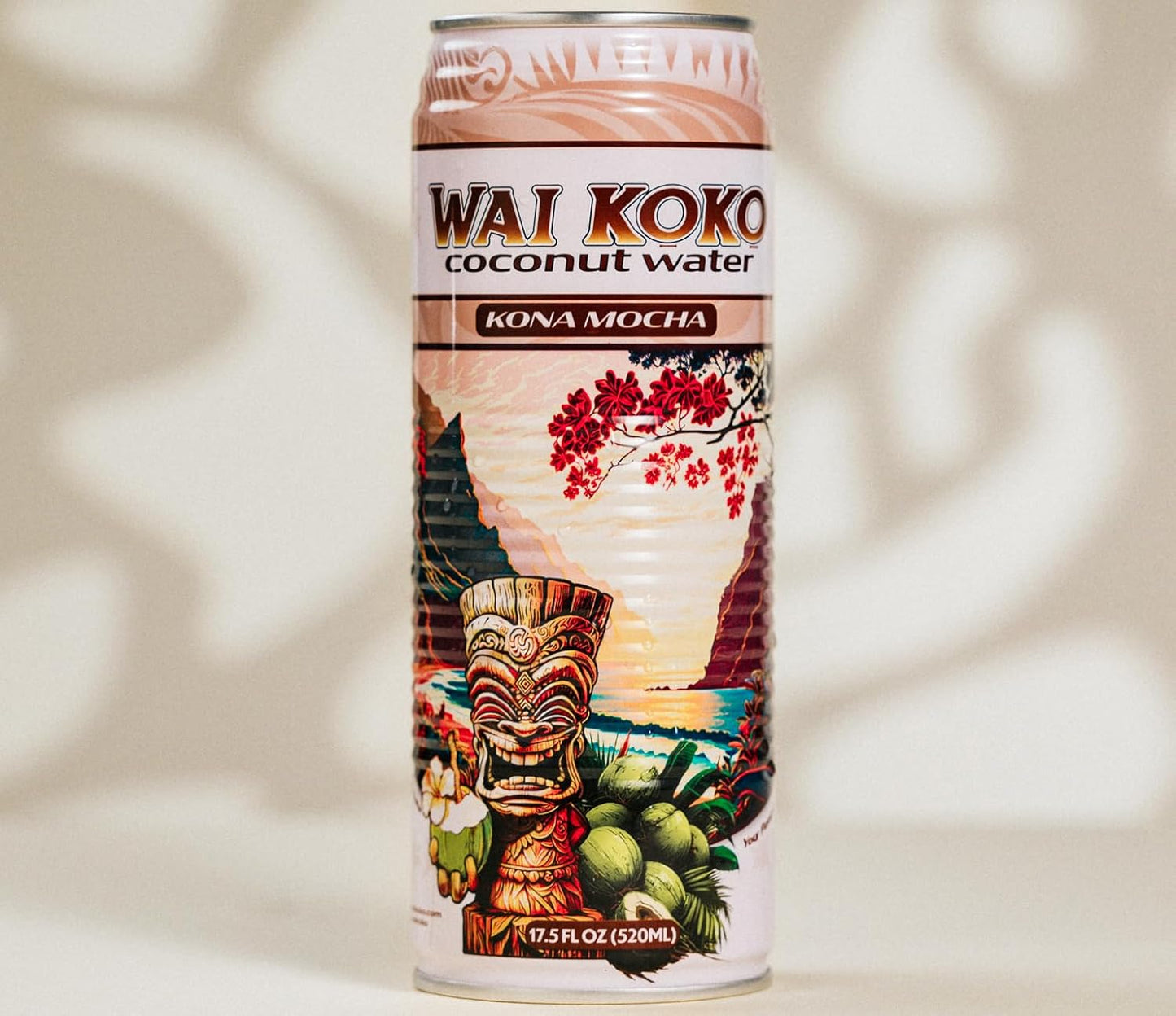 Kona Mocha Coconut Water - 12pk of Pure Coconut Bliss
