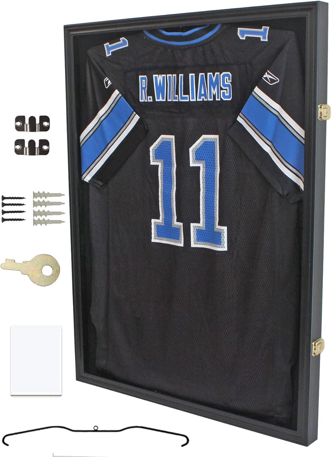 Pro Collector's Jersey Display Case Frame for Sports Memorabilia