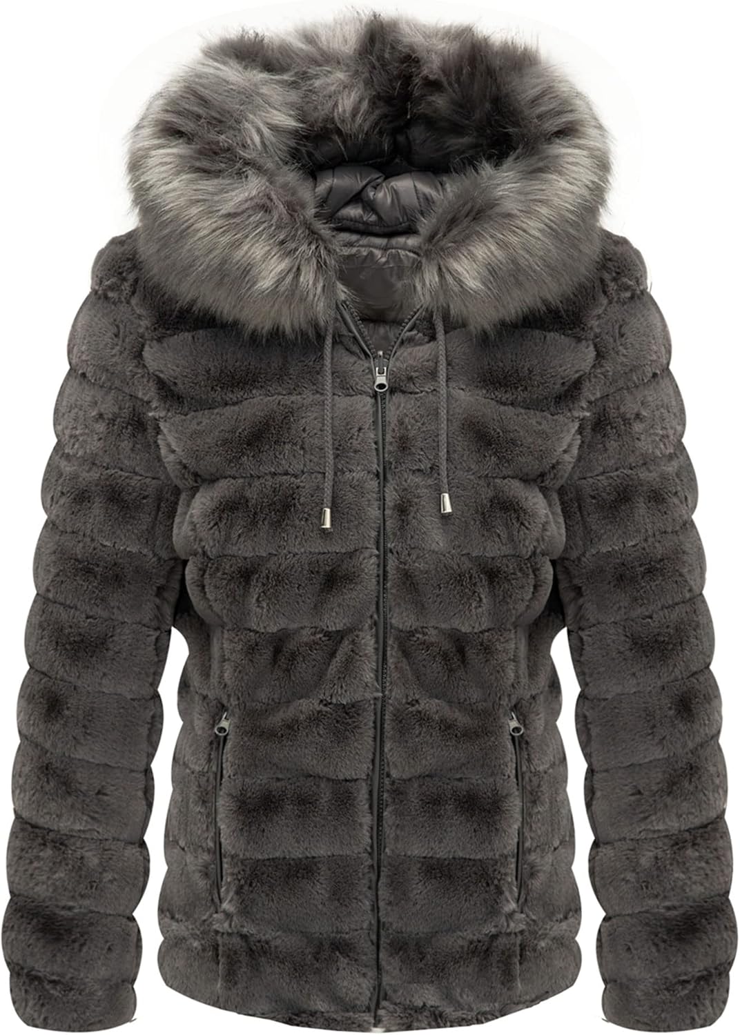 Reversible Hooded Puffer Coat by Bellivera