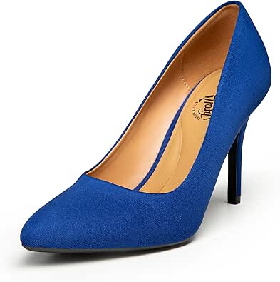 Trary Womens High Heel Dress Pump for Stylish Office Wear