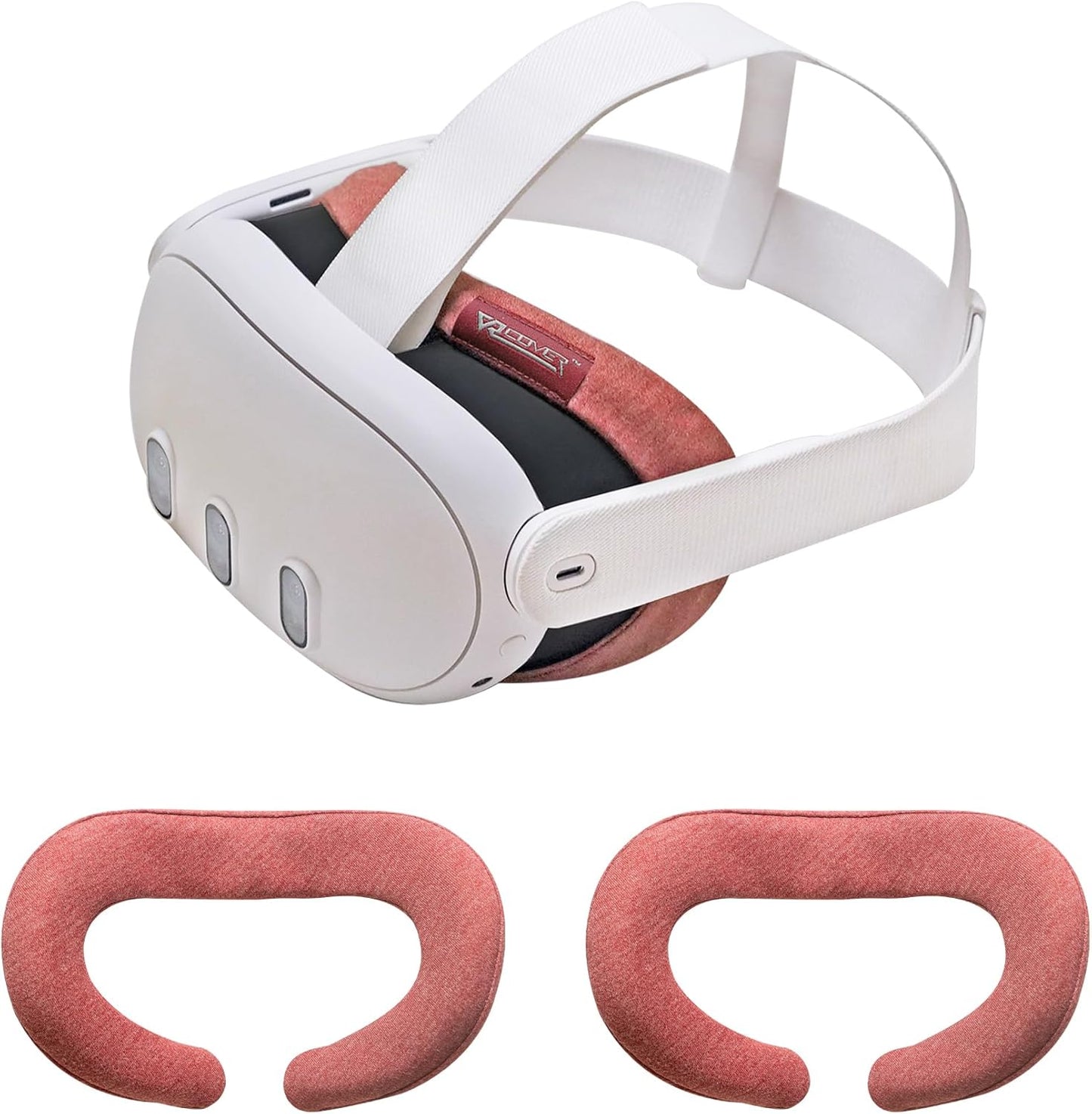 Washable Cotton VR Cover - Hygienic Protection