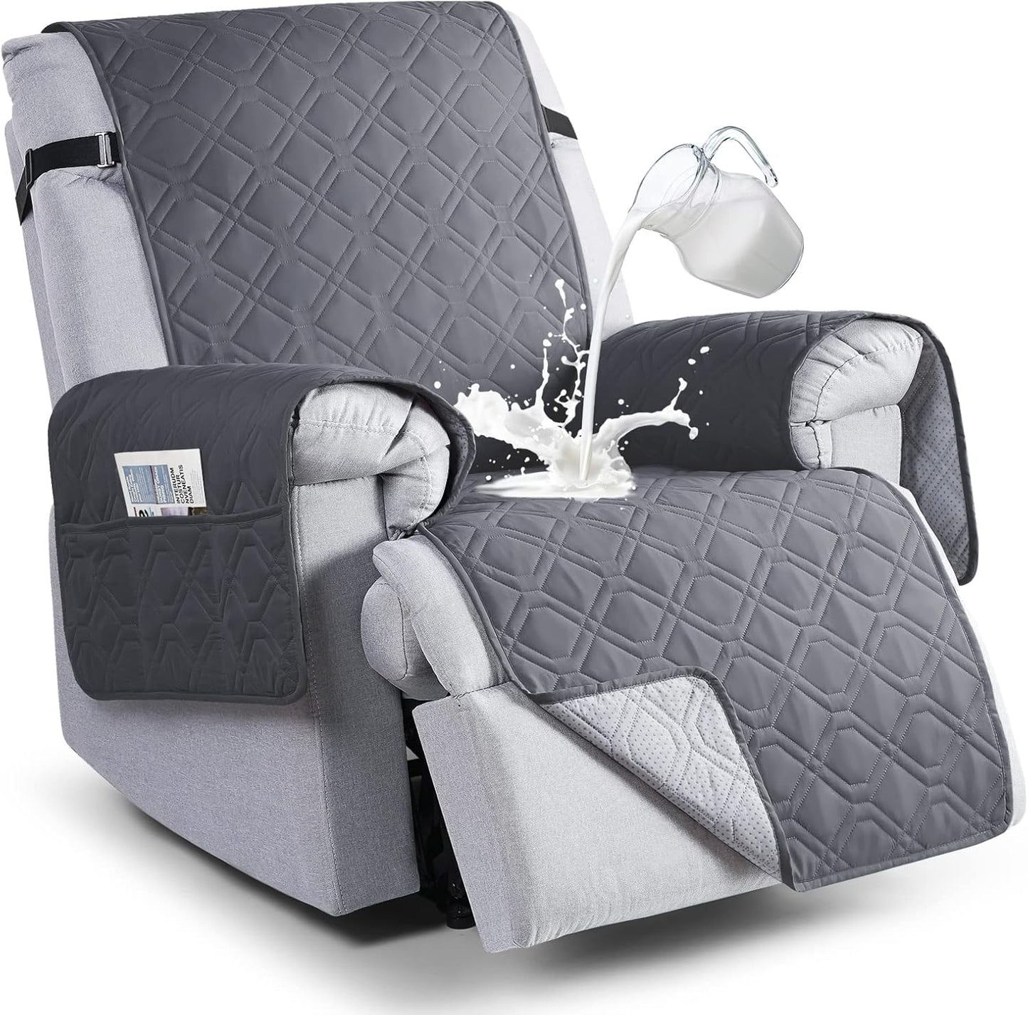 VANSOFY Waterproof Recliner Chair Cover for Pets and Kids