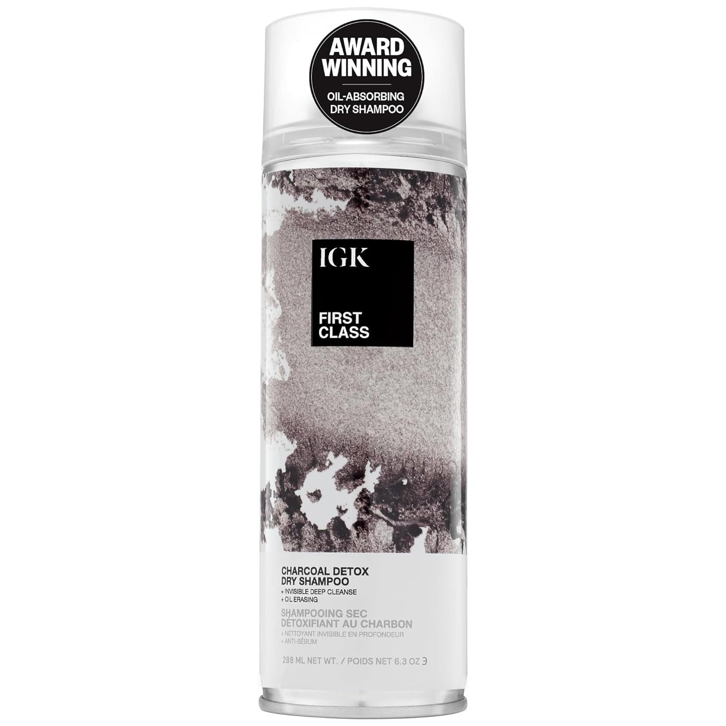 IGK FIRST CLASS Charcoal Detox Dry Shampoo for Oily Hair Review