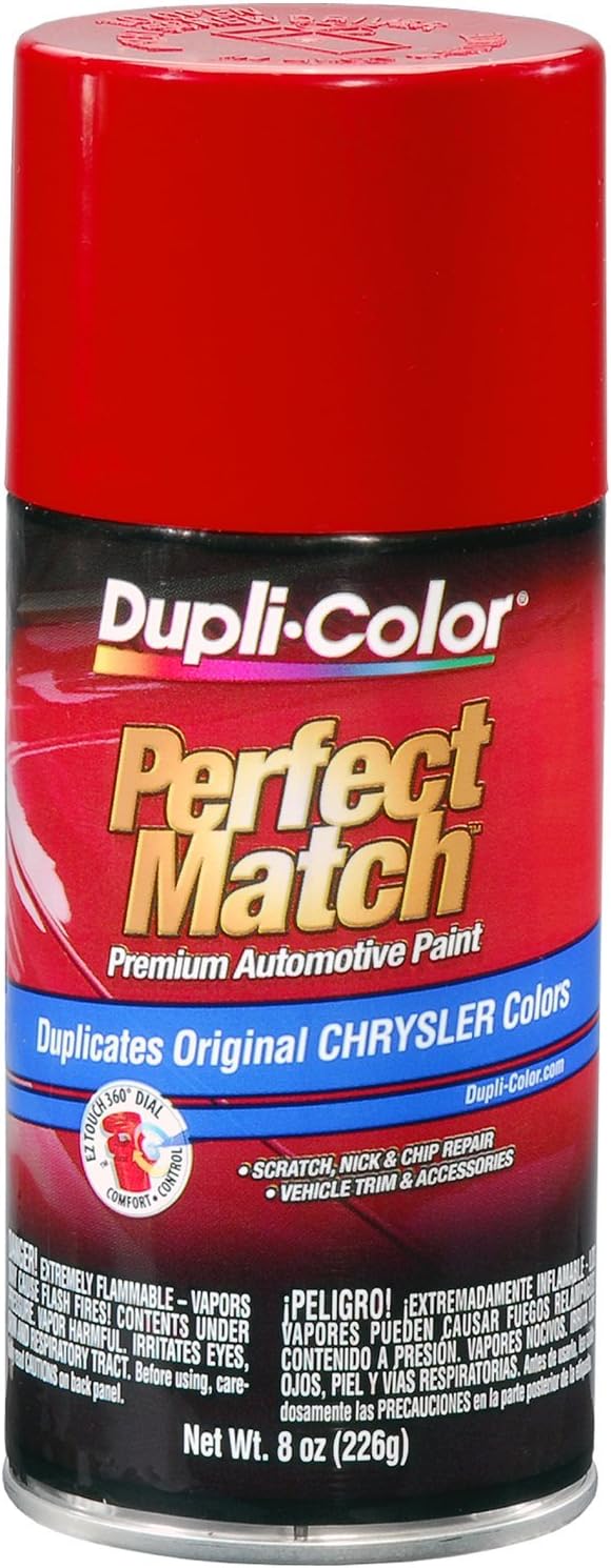 Dupli-Color Perfect Match Flash Red Automotive Paint - 8 oz Aerosol
