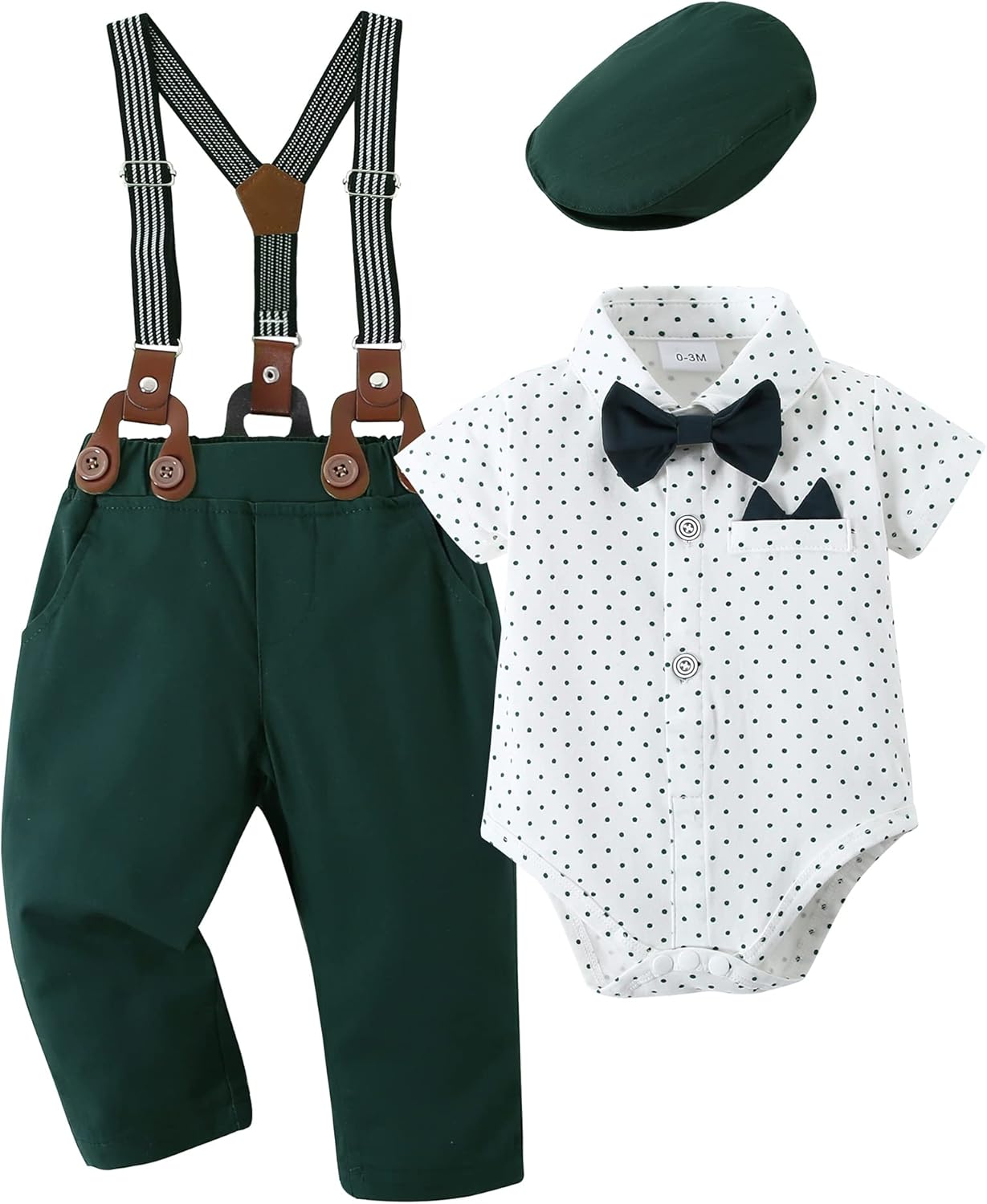 YALLET Baby Boy Clothes Suit for Newborns - Stylish Formal Outfit