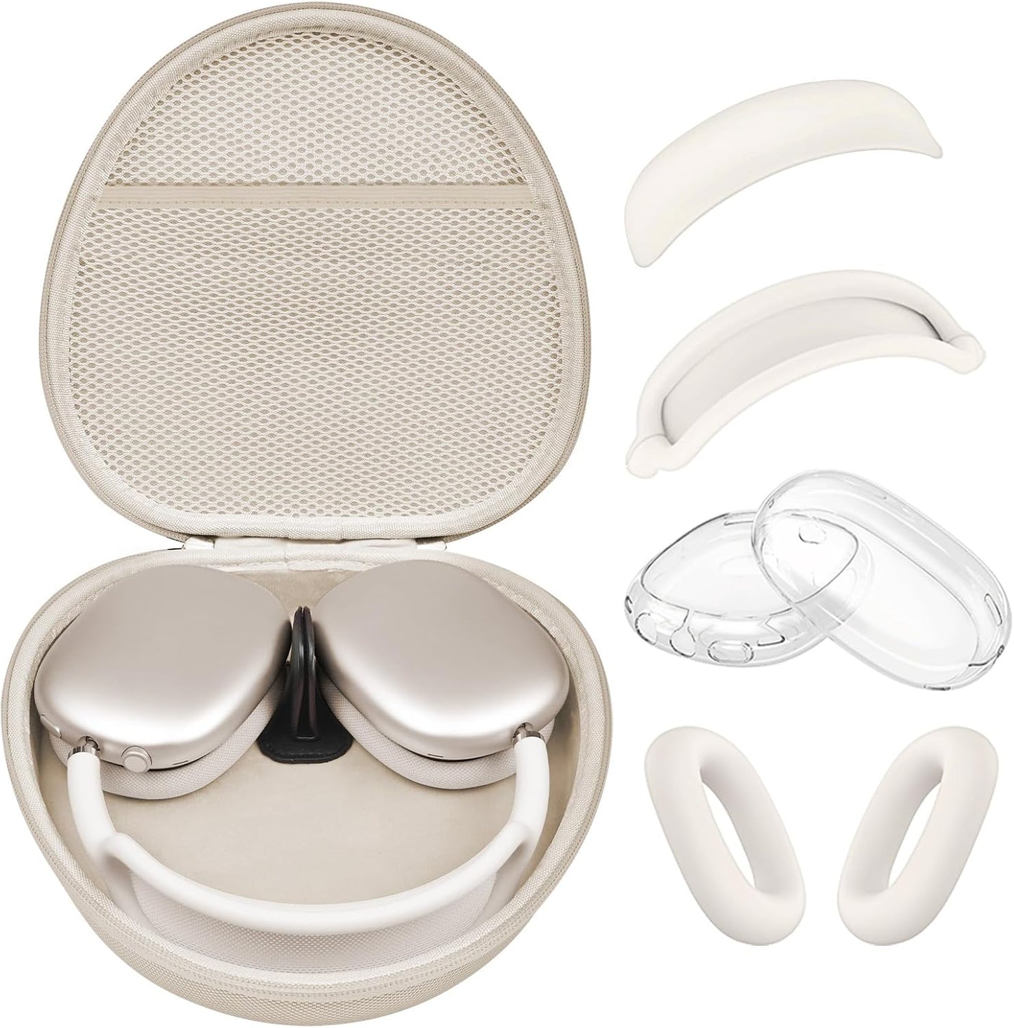Hard Case for AirPods Max with Comprehensive Protection Features