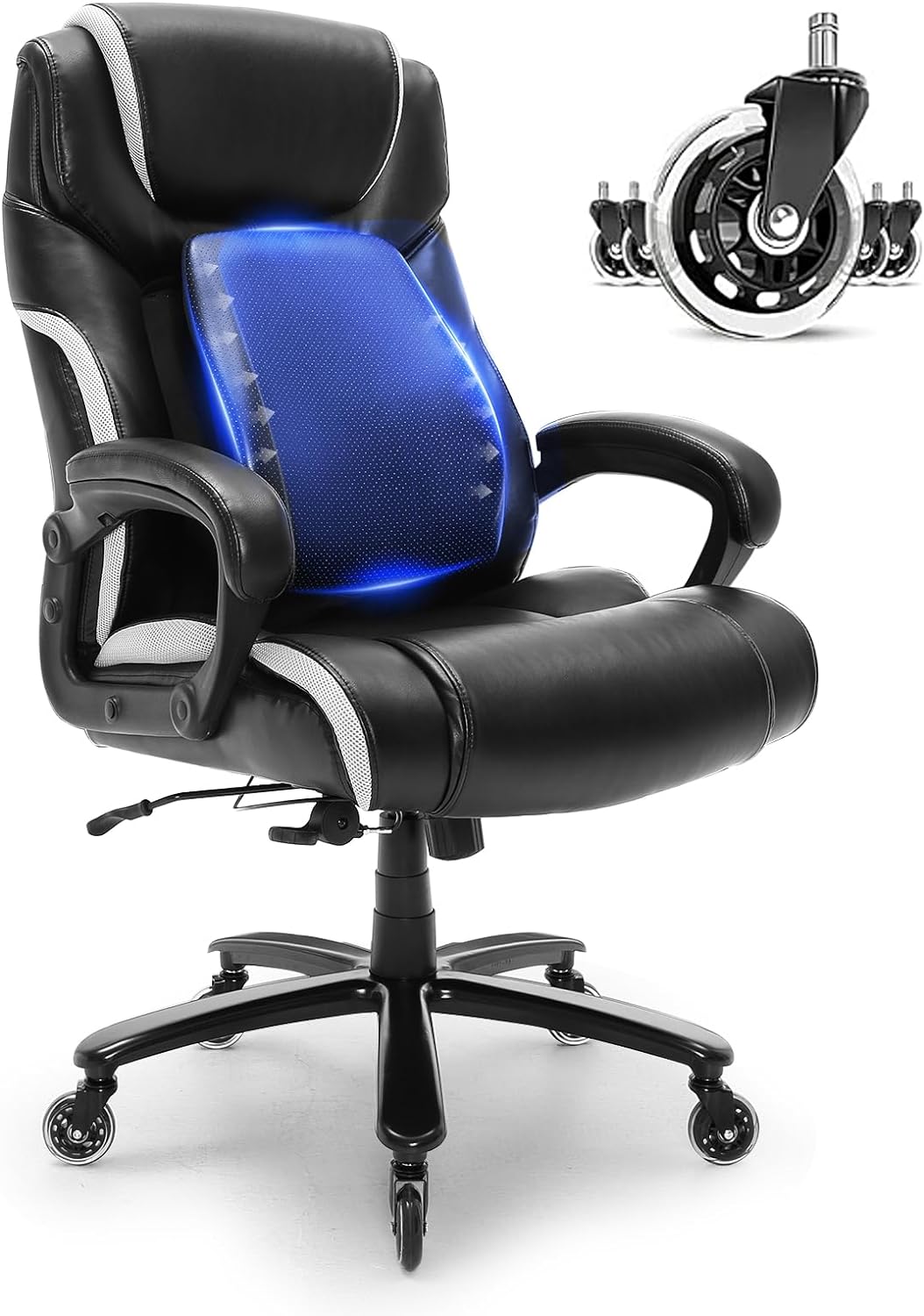 VEVOR Executive Chair: Adjustable Lumbar Support