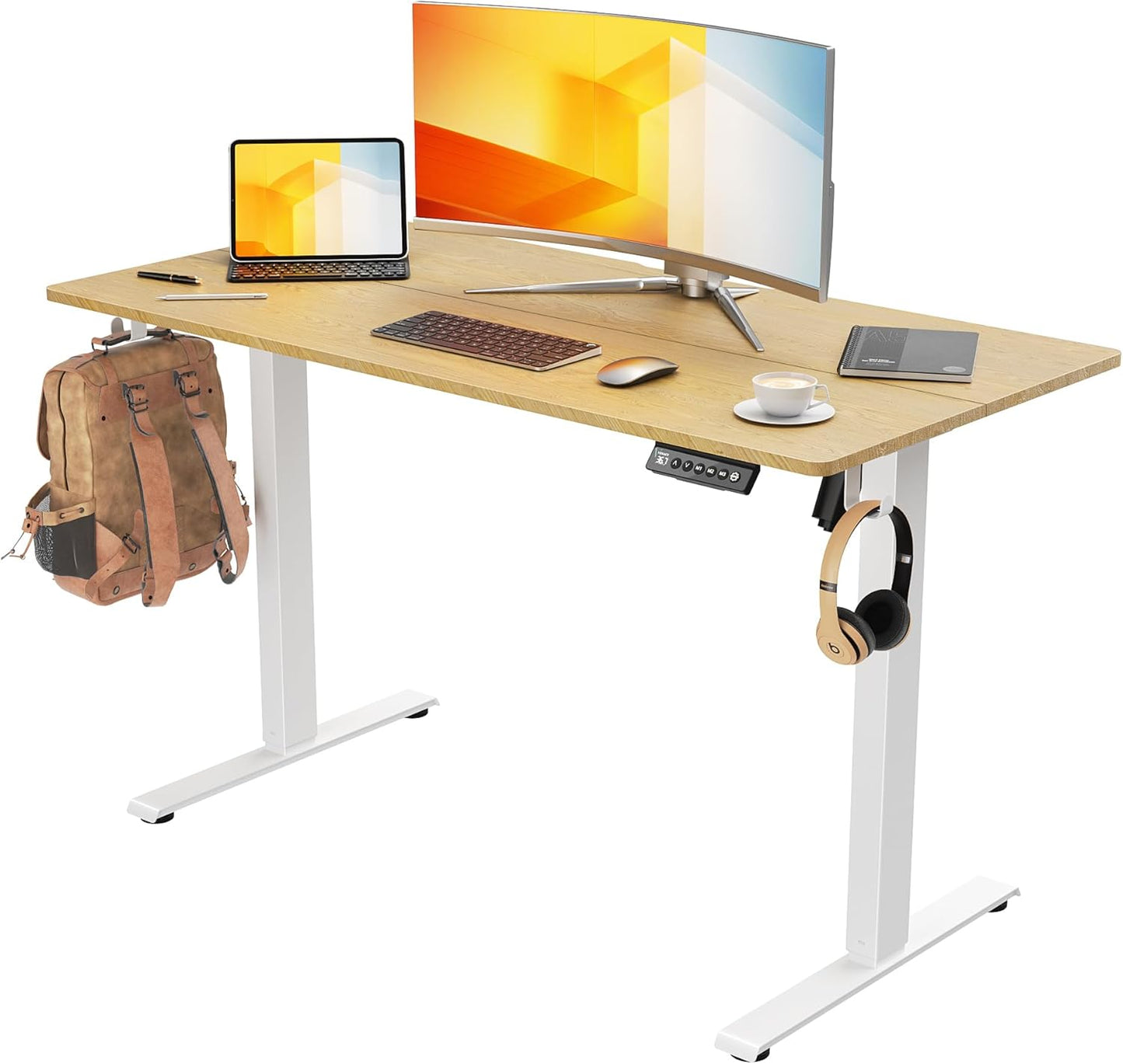 Electric Standing Desk Adjustable Height with Memory Settings