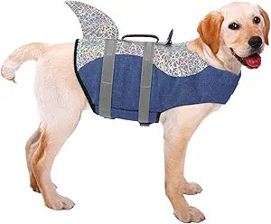 ASENKU Dog Life Jacket for Swimming and Boating Safety Vest