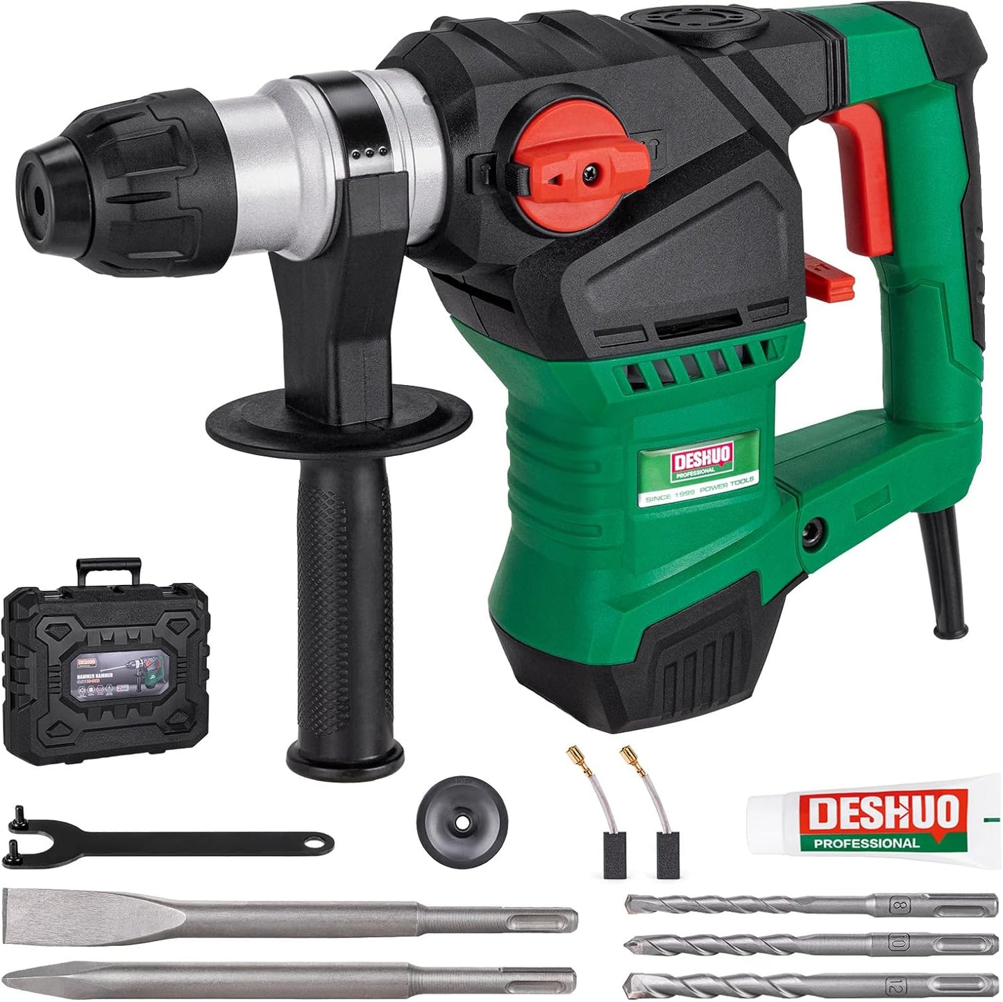 1-1/4 in SDS-Plus Rotary Hammer Drill with 12.5 Amp Power
