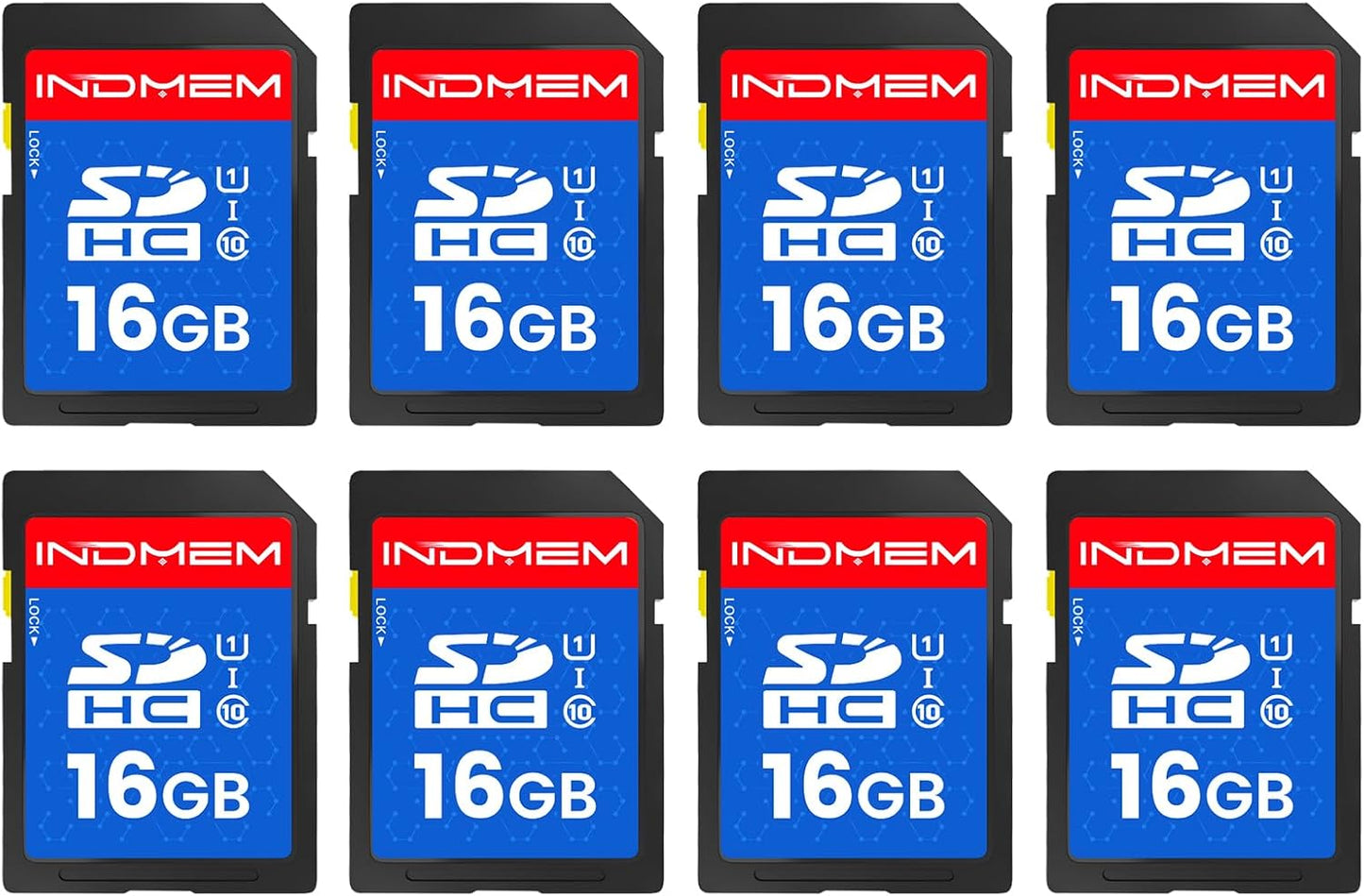 INDMEM SD Card 16GB by READYXIO - Reliable Storage Solution