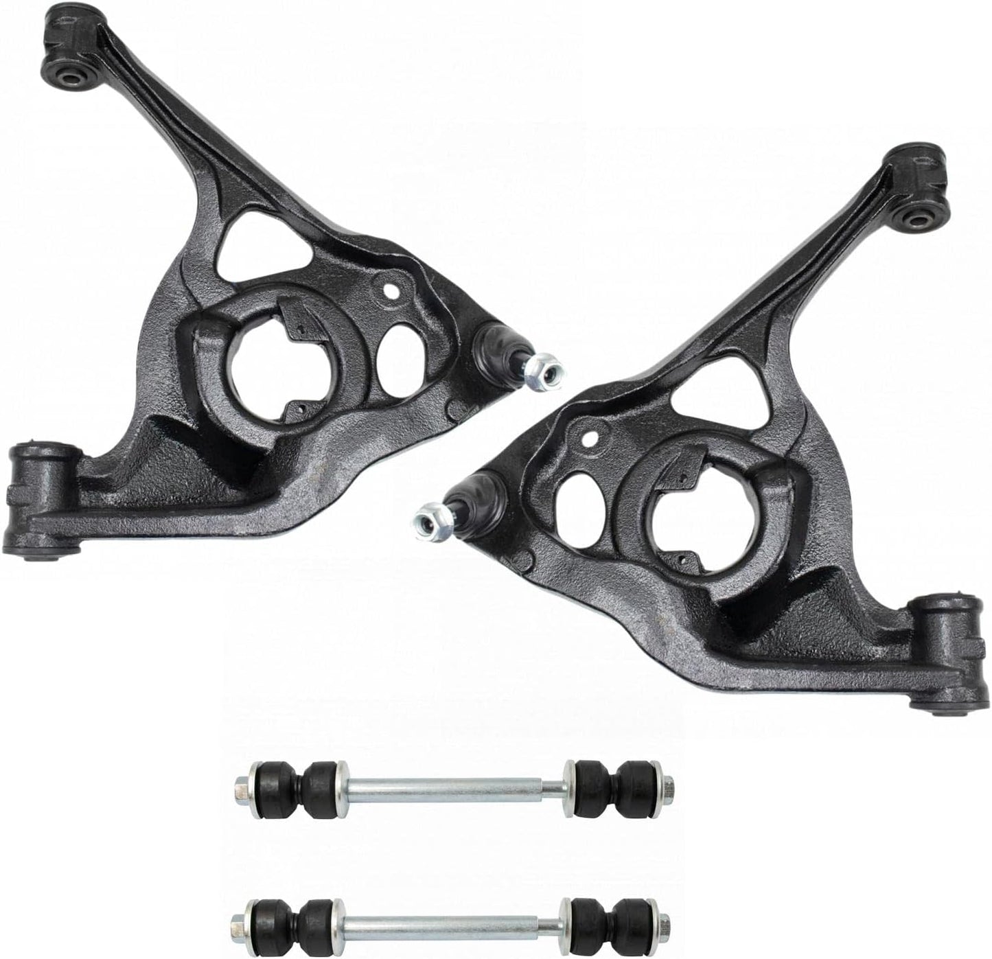 TRQ Front Suspension Kit Control Arm with Ball Joint for Chevy