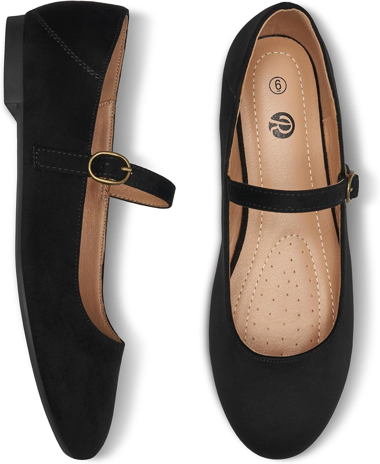 Rekayla Mary Jane Flats Shoes for Women - Comfortable Style