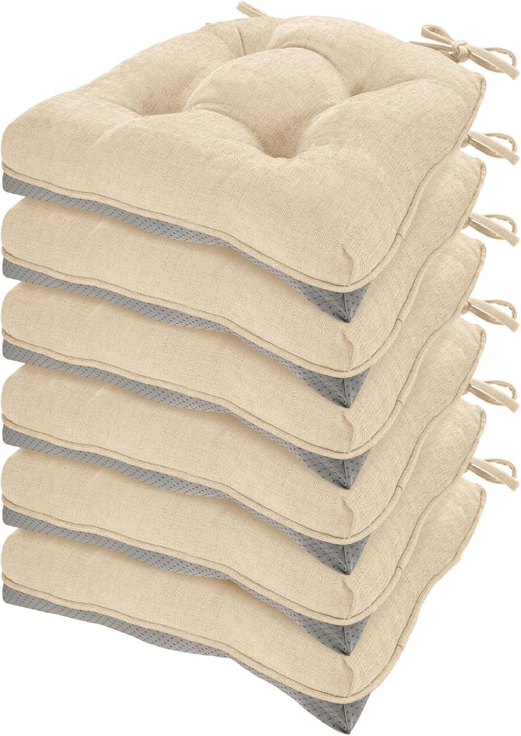 HARBOREST Dining Chair Cushions Set of 6 for Comfort & Style