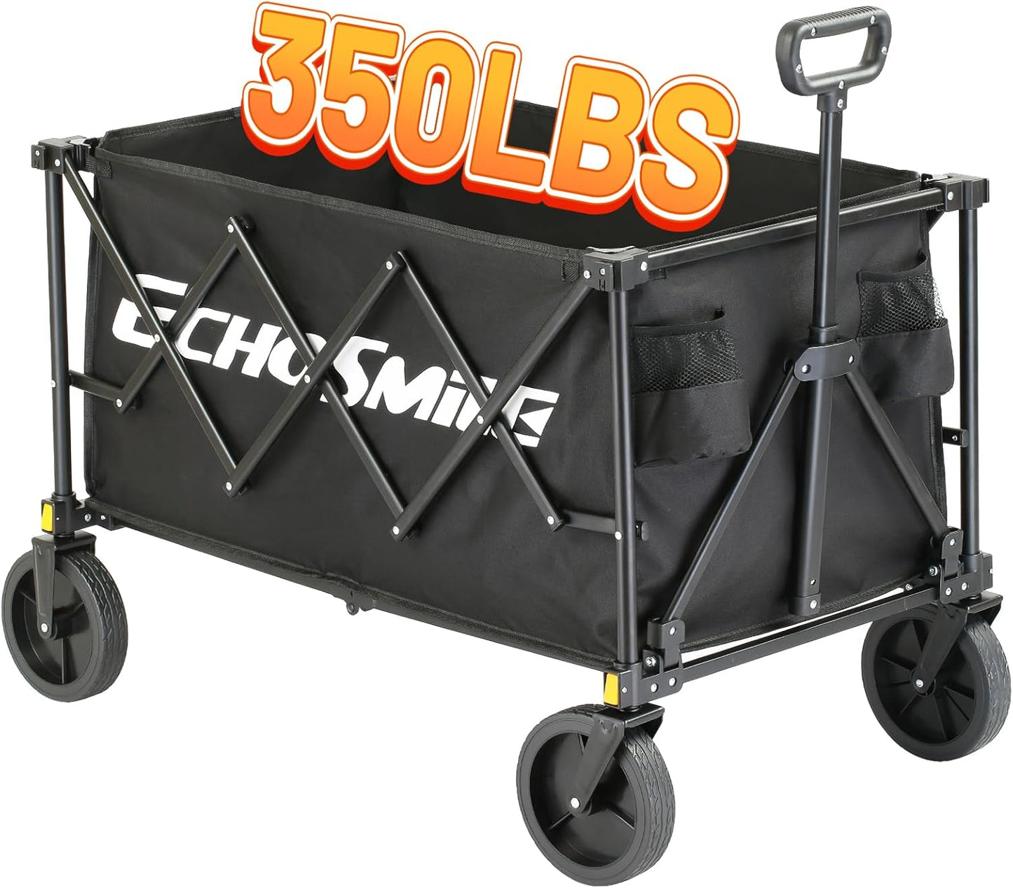 EchoSmile Collapsible Foldable Wagon Cart for All Your Needs