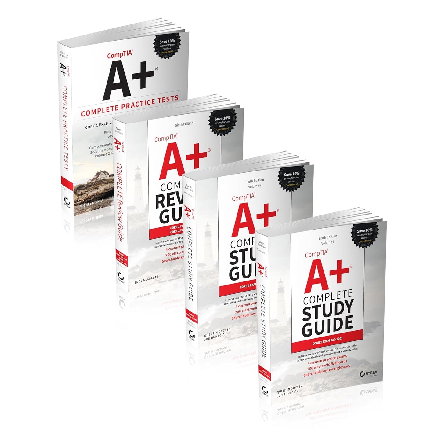 CompTIA A+ Complete Certification Kit for Core 1 and Core 2 Exams