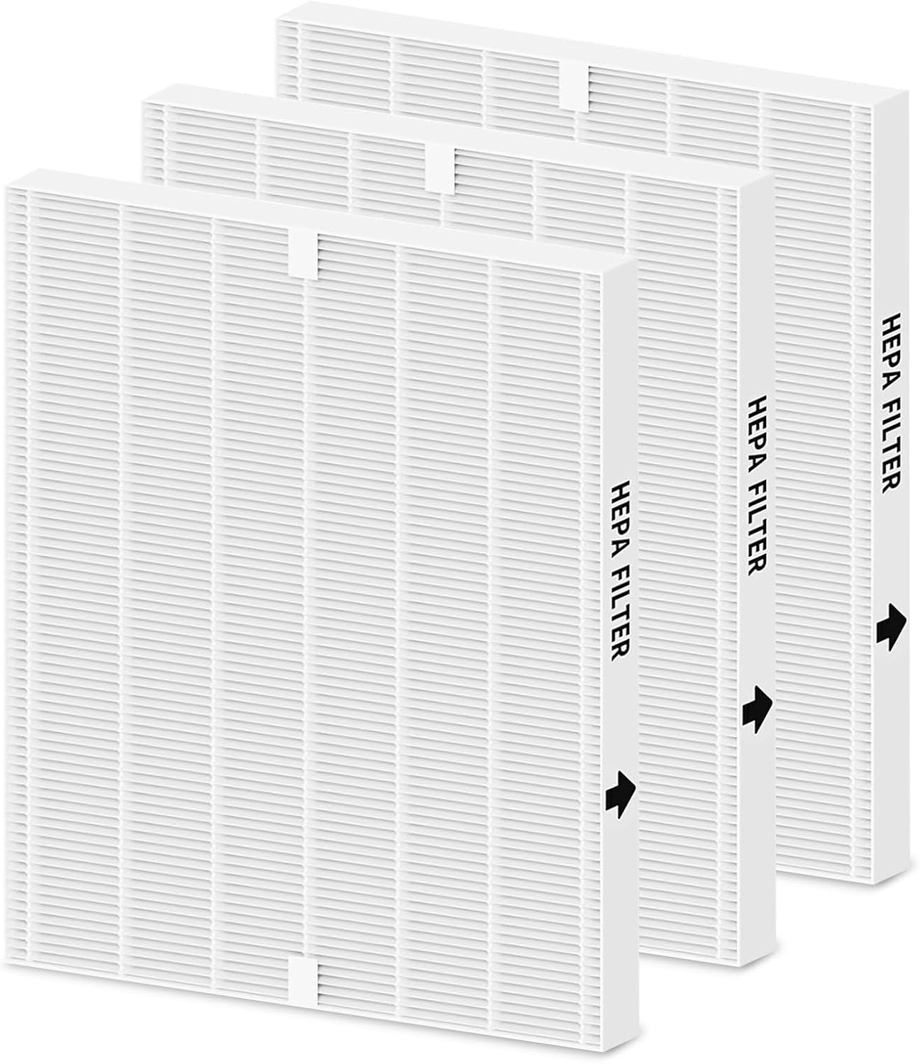 3 Pack AP-1512HH True HEPA Replacement Filter for Air Purifiers