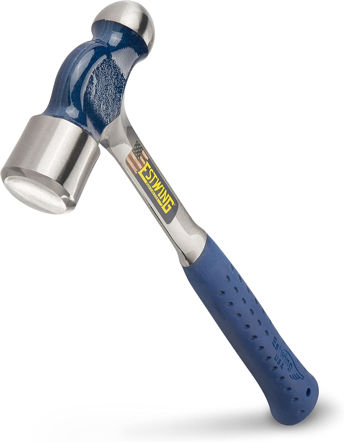 ESTWING Ball Peen Hammer - 24 oz Forged Steel Tool for Metalwork