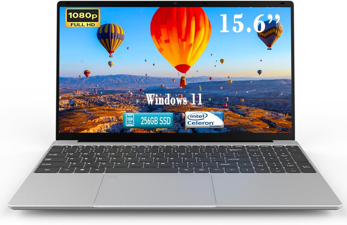 15.6 FHD Laptop with Celeron N5095 and Backlit Keyboard